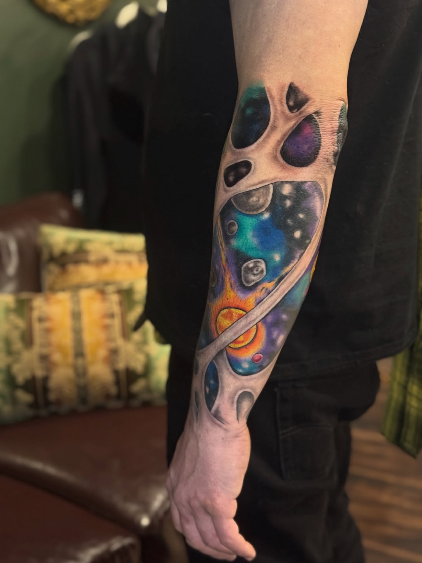Tattoo by @lilylorraine_tattoos — realism, dotwork