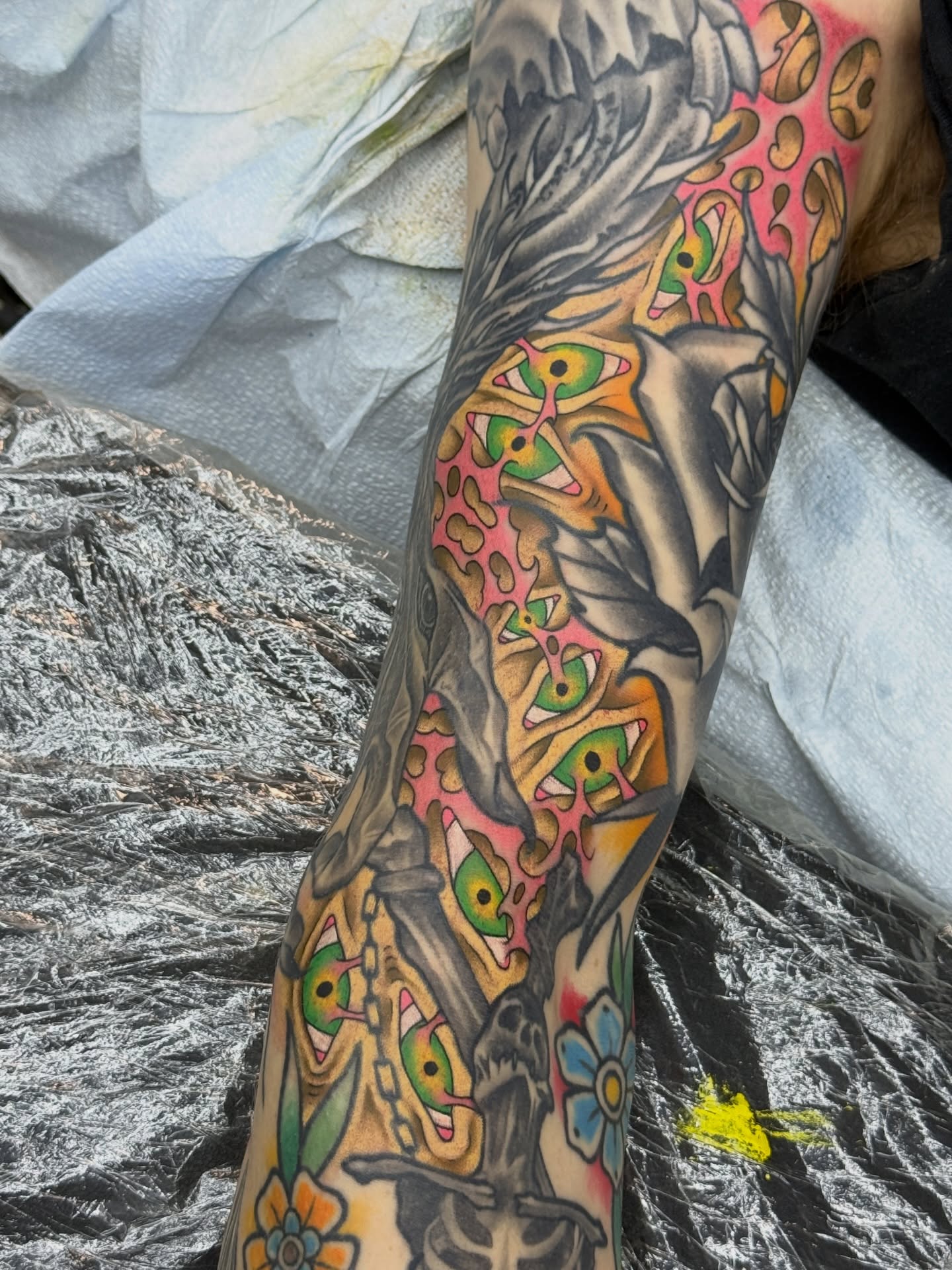 Tattoo by @dylanplazatattoo — surrealism