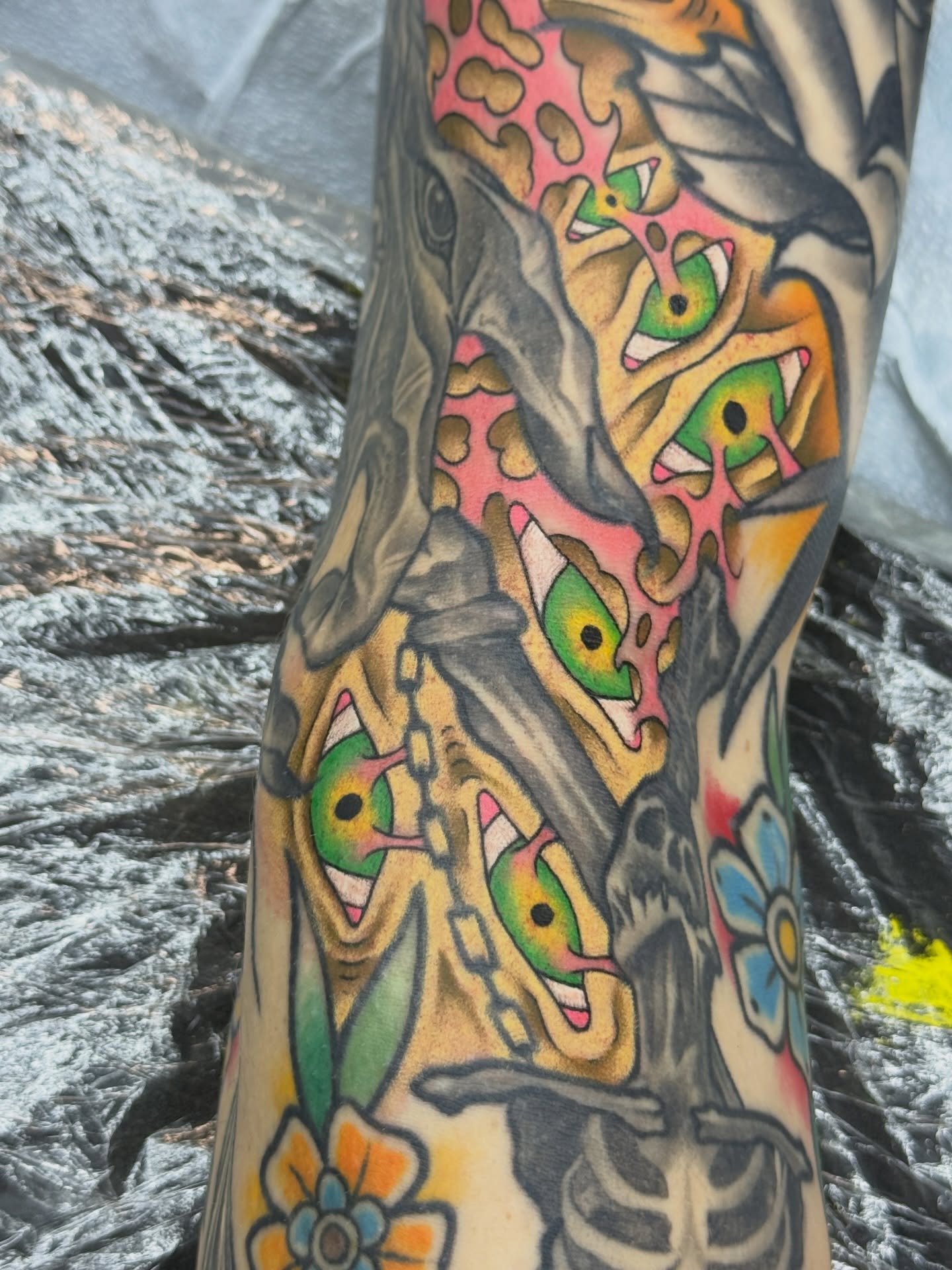Tattoo by @dylanplazatattoo — surrealism