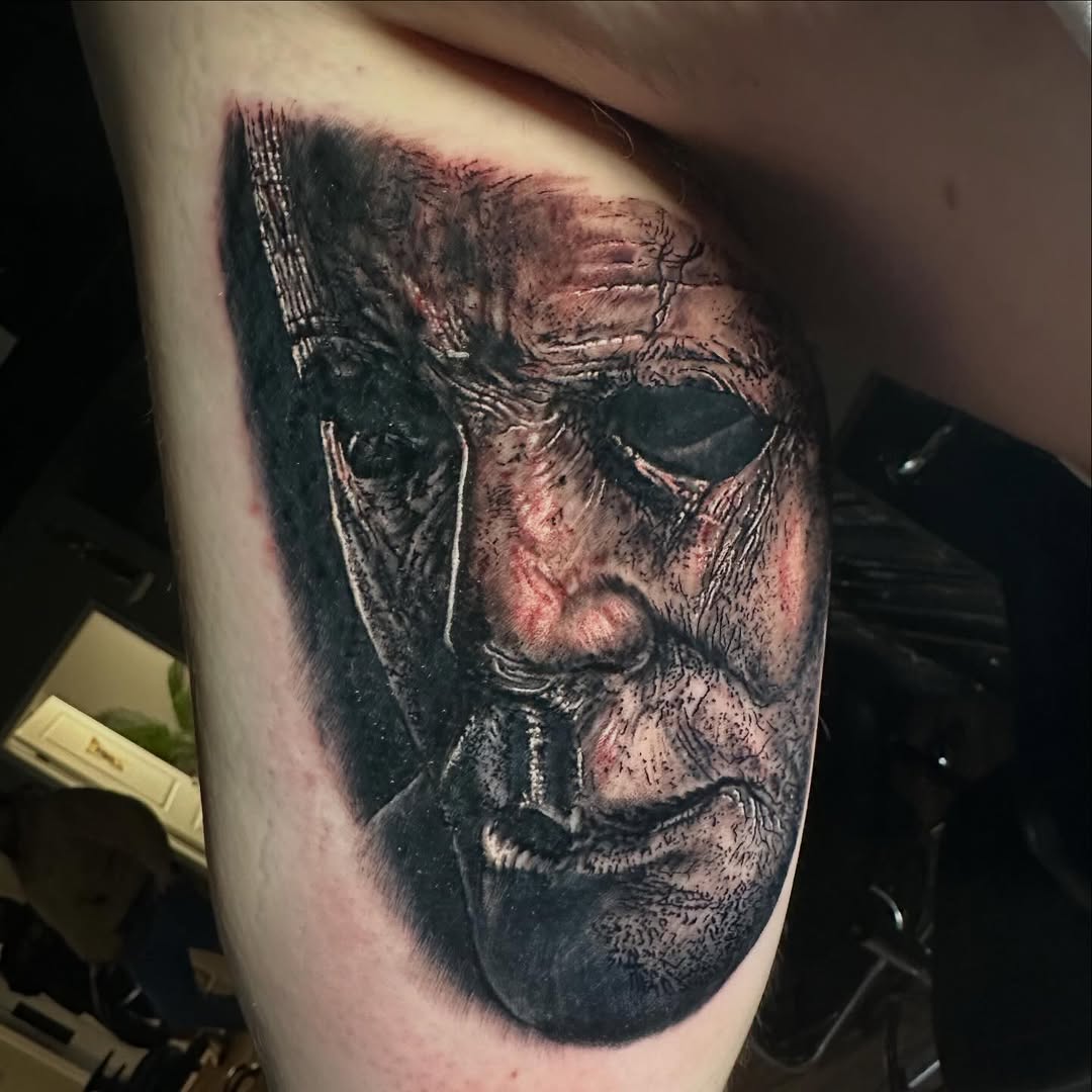 Tattoo by @bull_liquidchaos — realism, dark_realism