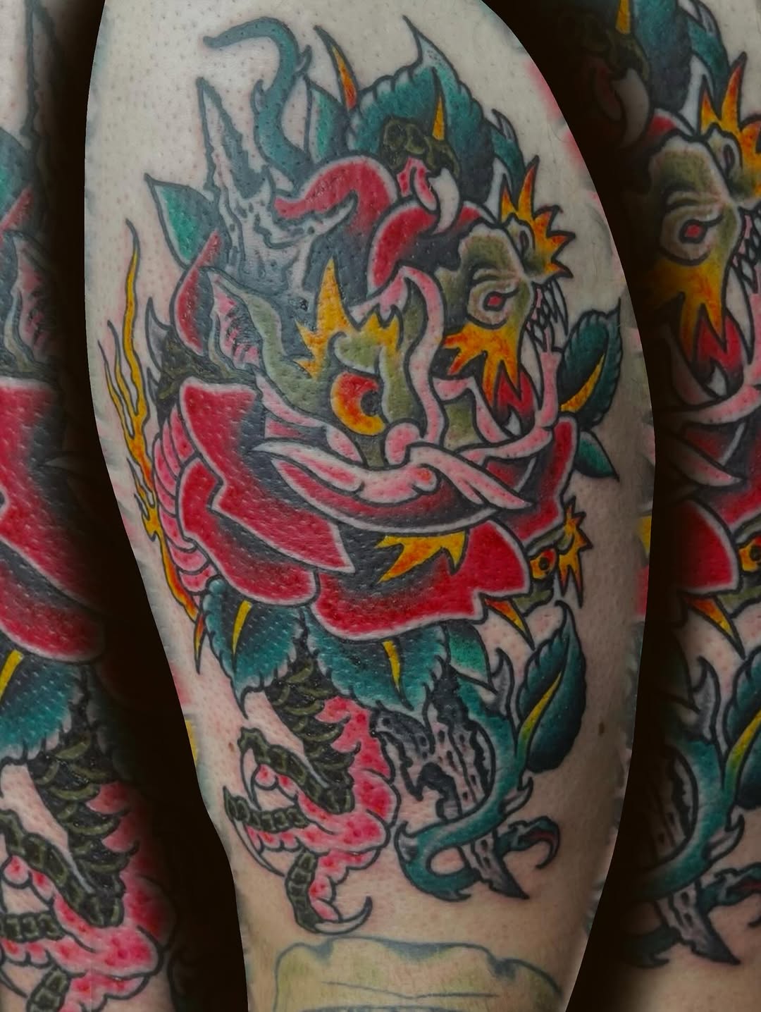 Tattoo by @chris.avera.tattooer — american_traditional, neo_traditional