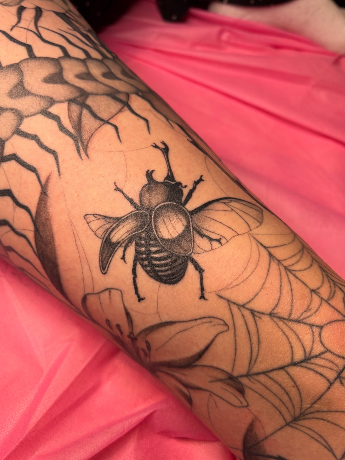 Tattoo by @silviieee — black_and_grey