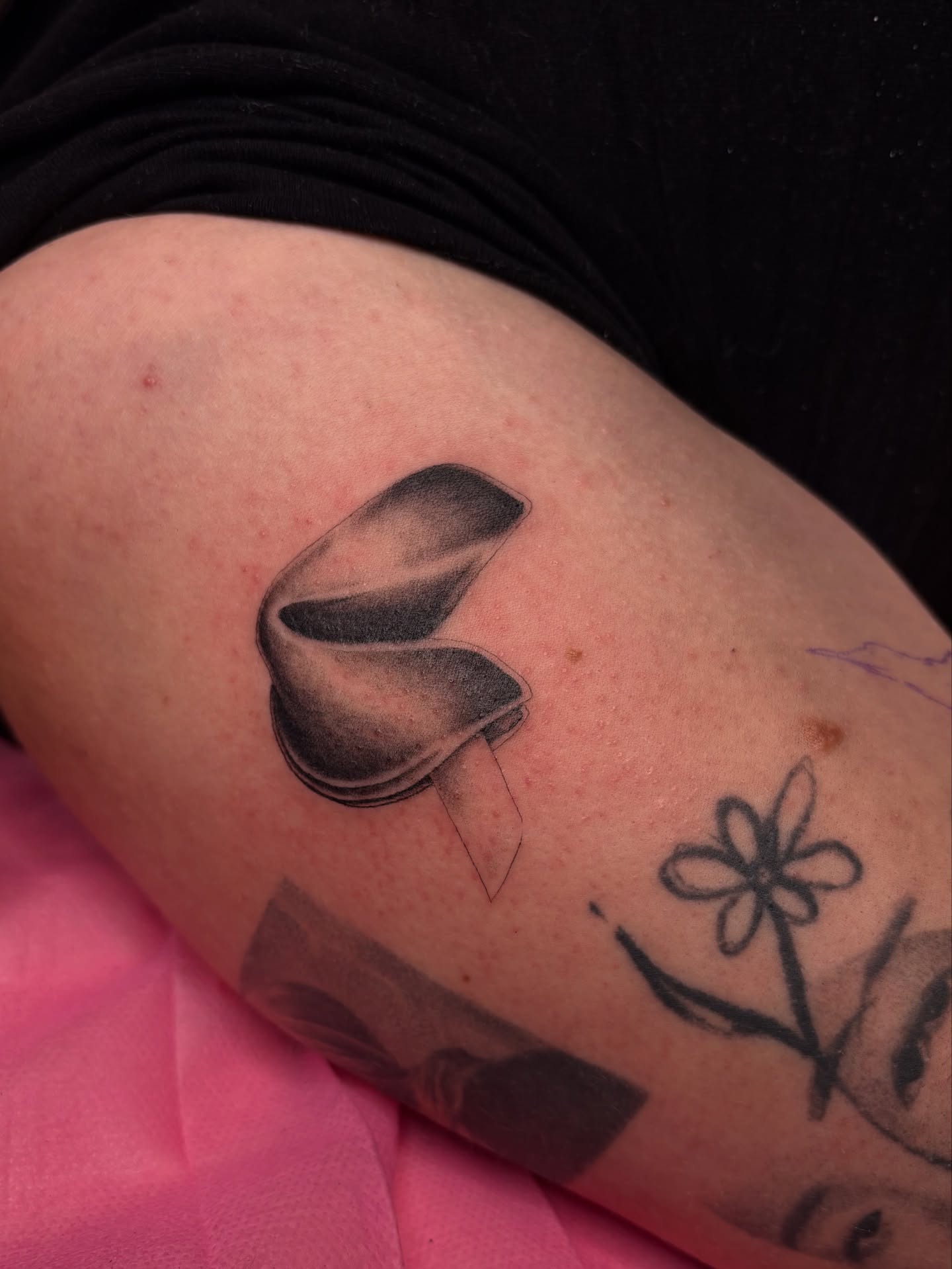 Tattoo by @silviieee — black_and_grey