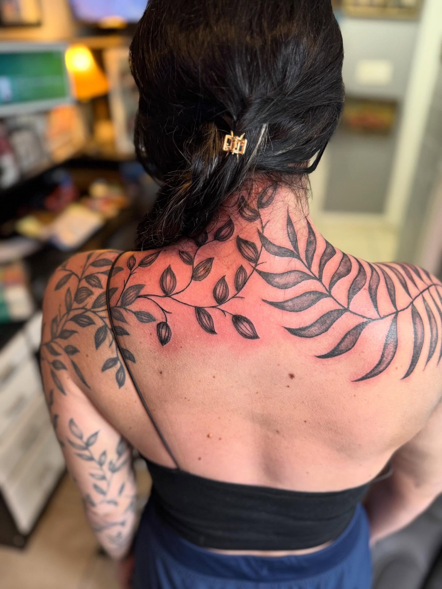 Tattoo by @joeyspindlertattoos — black_and_grey