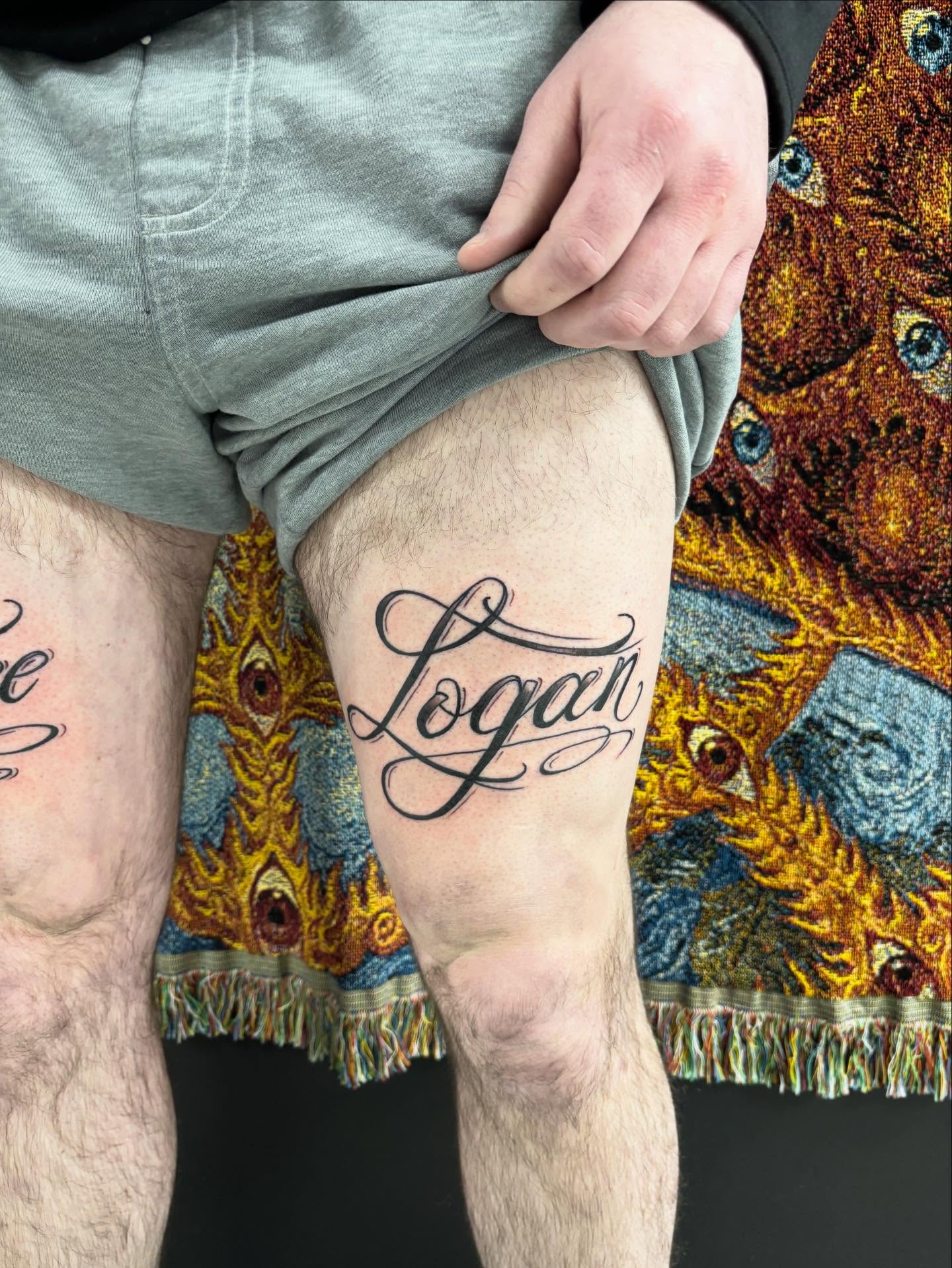 Tattoo by @sheeran_2 — lettering_script