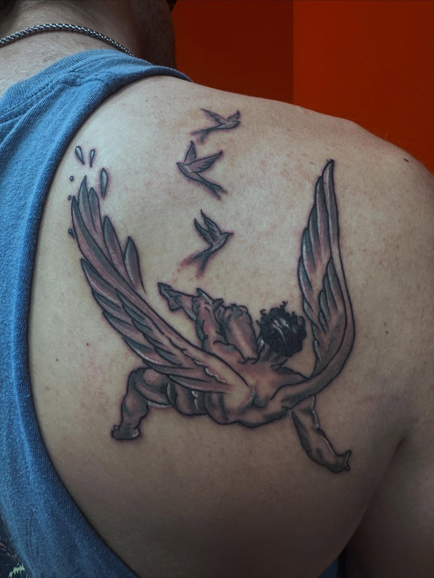 Tattoo by @tattoos_byoso β black_and_grey