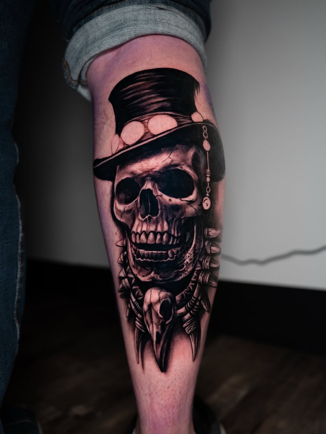 Tattoo by @montanas.tattoos — realism, black_and_grey