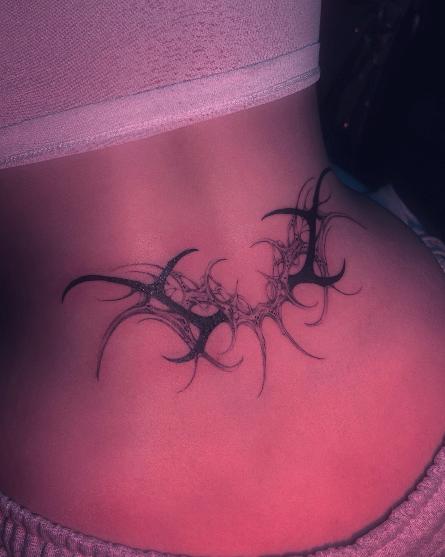 Abstract design tribal tattoo by LX7