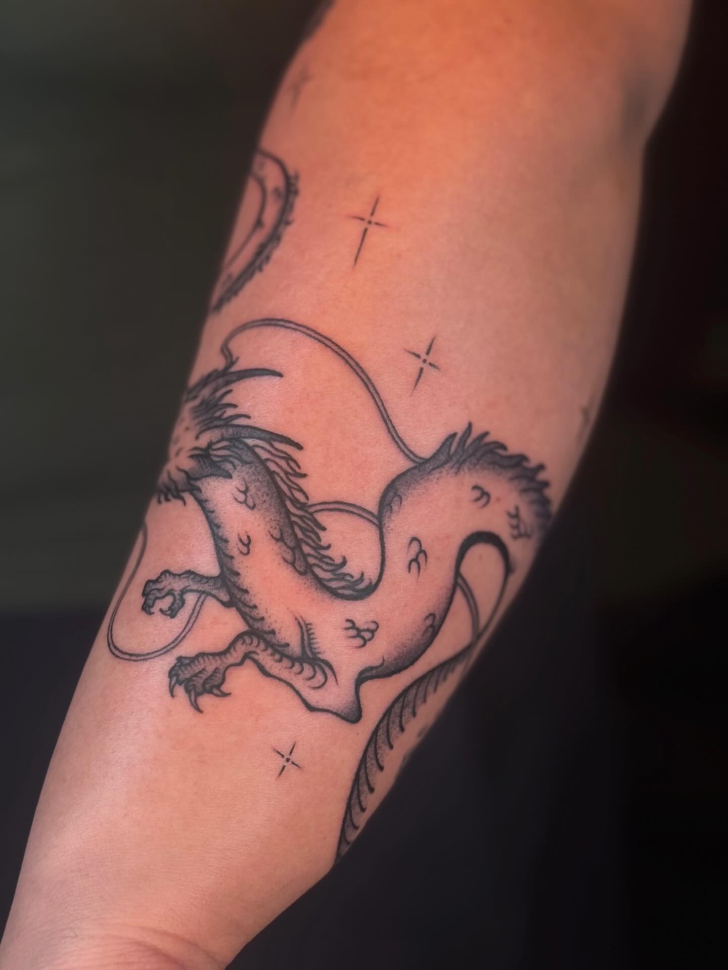 Tattoo by @hongma_tt โ black_and_grey