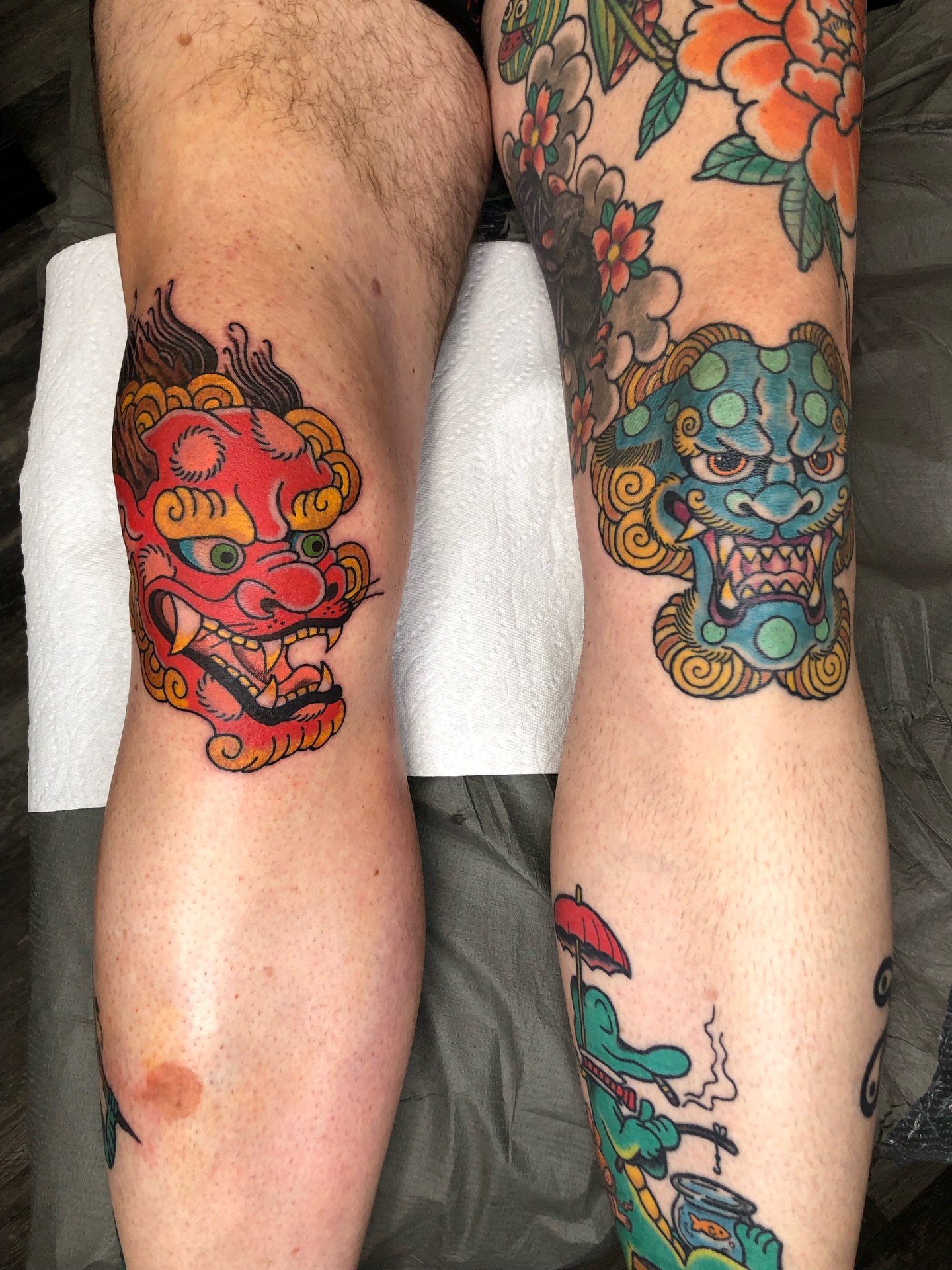 Tattoo by @misshailey_tattoo — american_traditional, japanese_irezumi