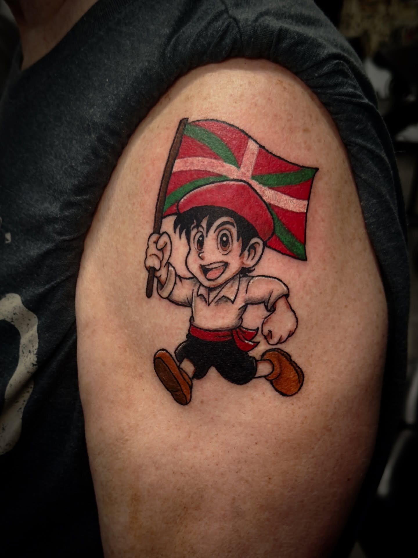 Tattoo by @brock_tattoos — anime
