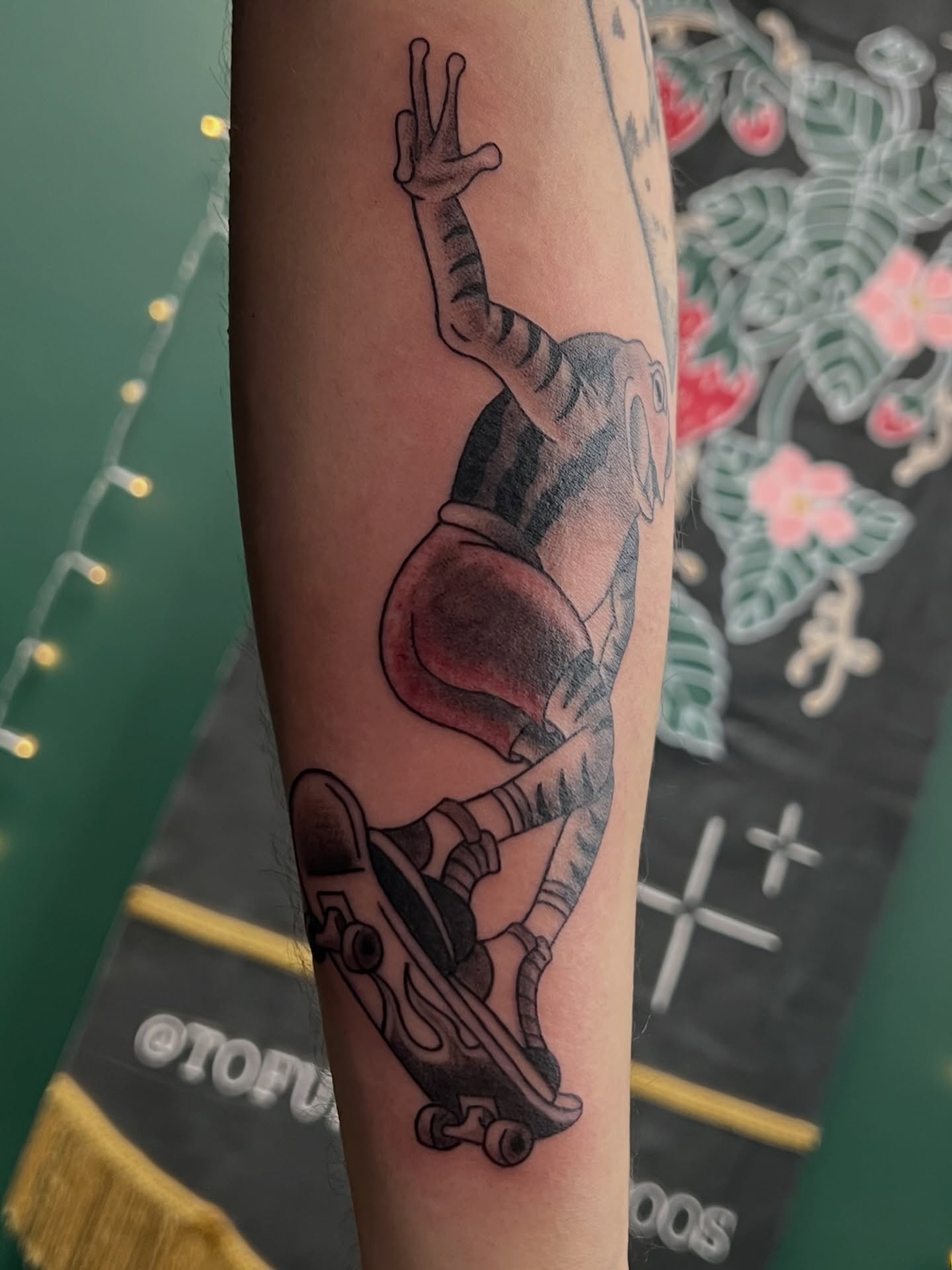 Tattoo by @tofudoestattoos — black_and_grey