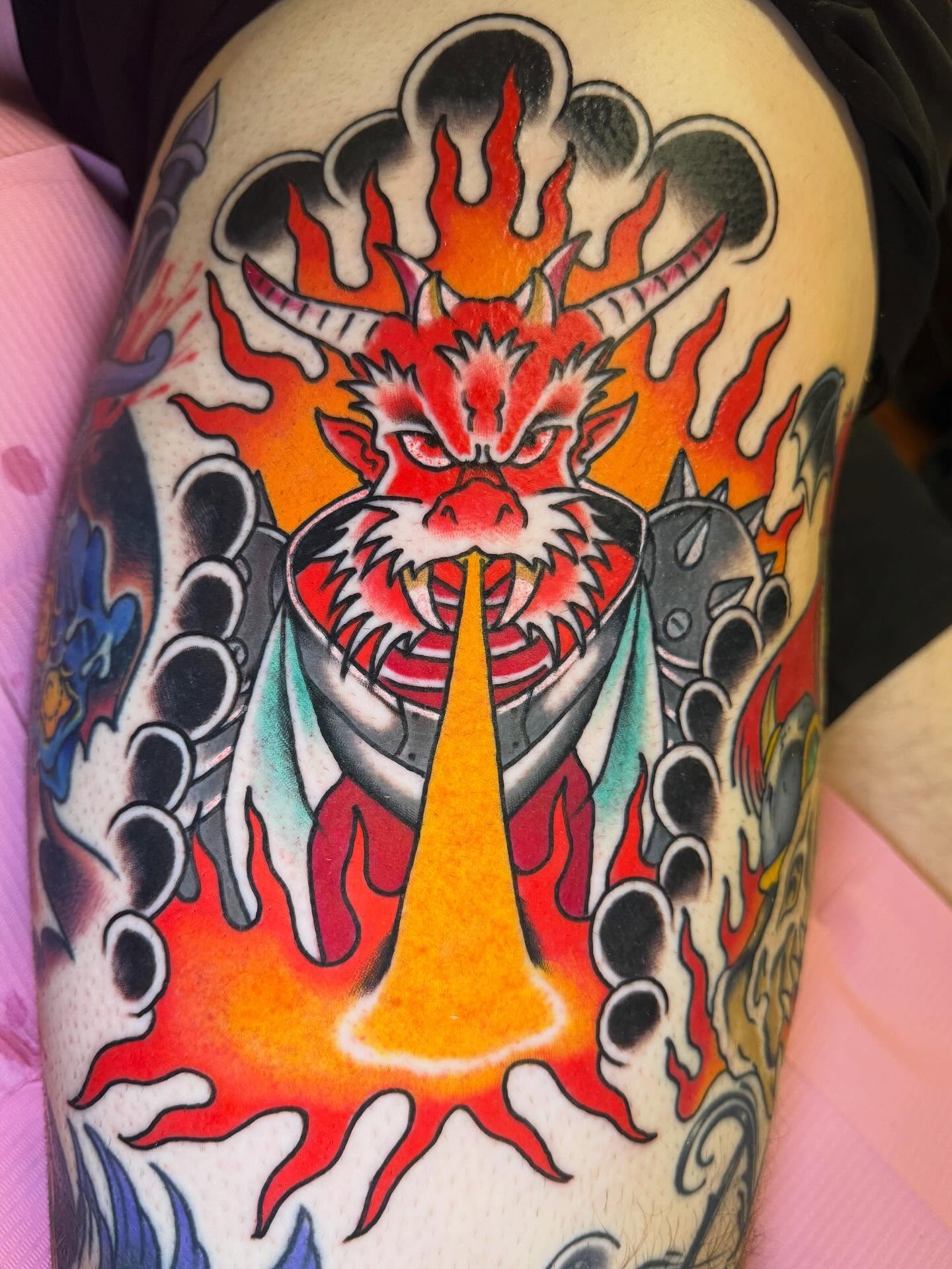 Tattoo by Cassie O'Neal DeBord, Wilmington, Delaware