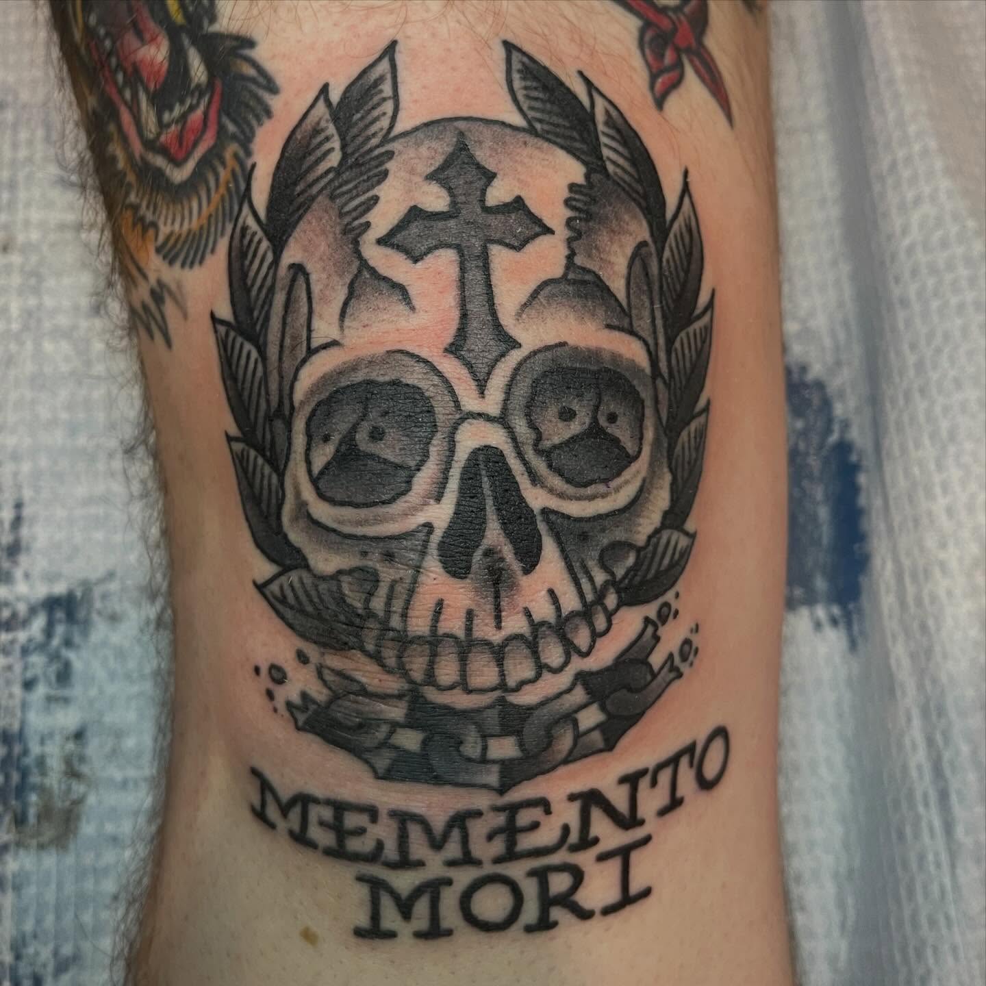 Tattoo by @jrotattoos — black_and_grey