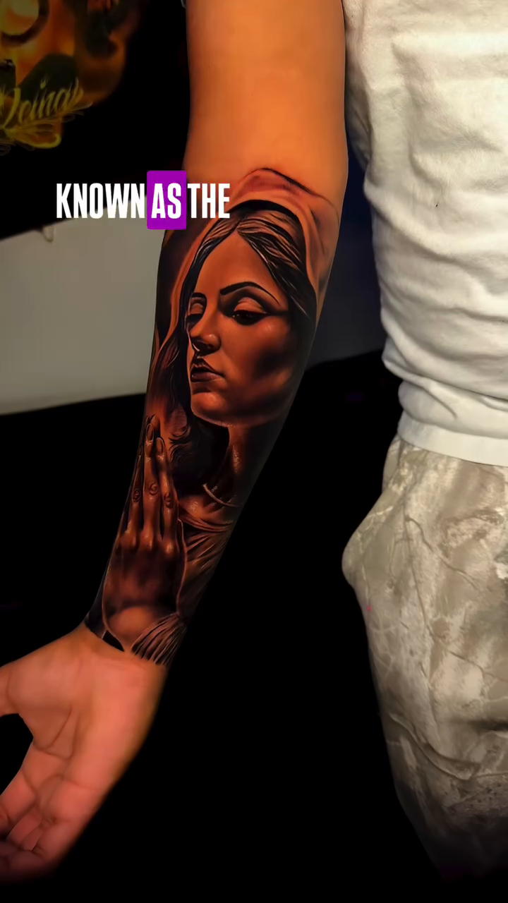 Tattoo by @thesantanaink — realism, black_and_grey