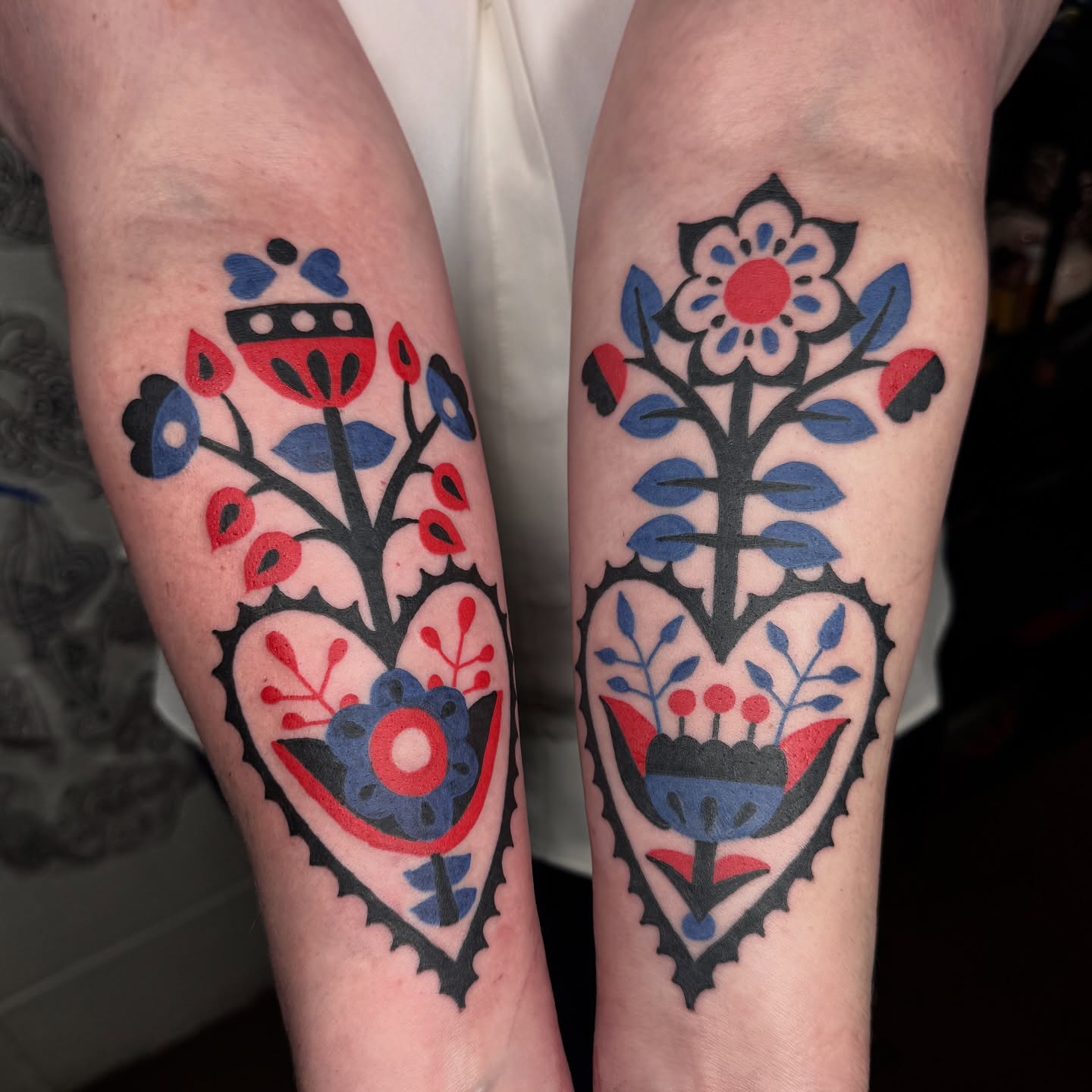 Tattoo by @lilygtattoo β american_traditional, dotwork