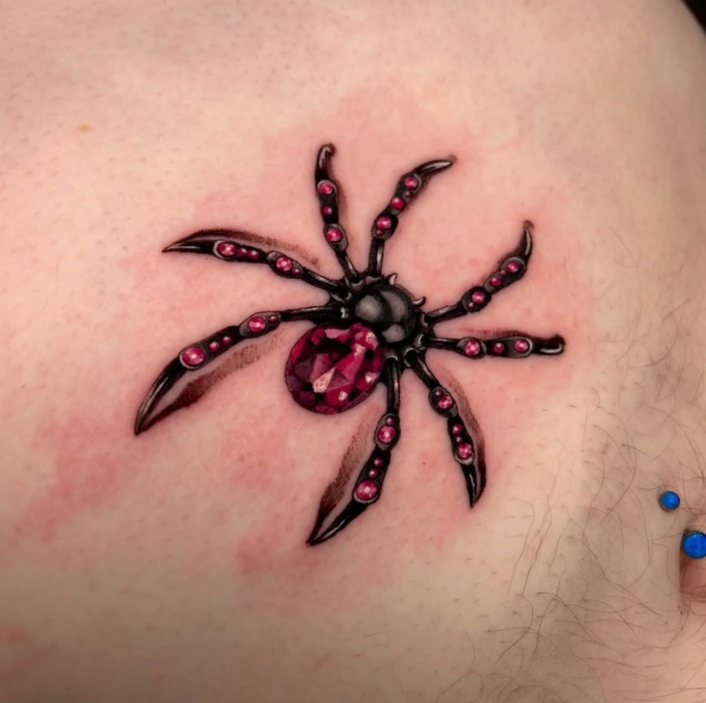 Tattoo by @chloemarietattoos โ realism, dotwork