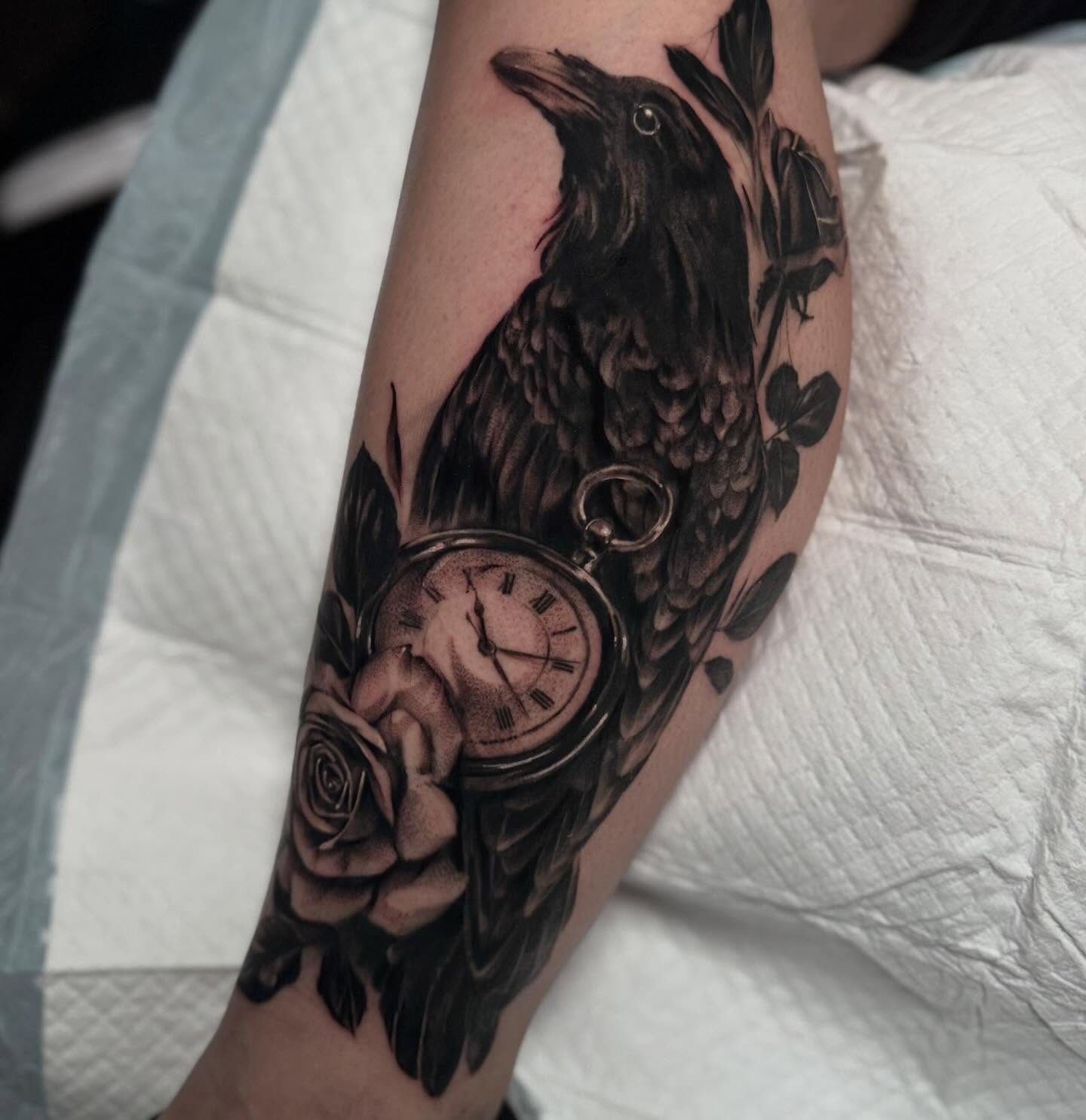 Tattoo by @cassangelotattoo — black_and_grey, realism