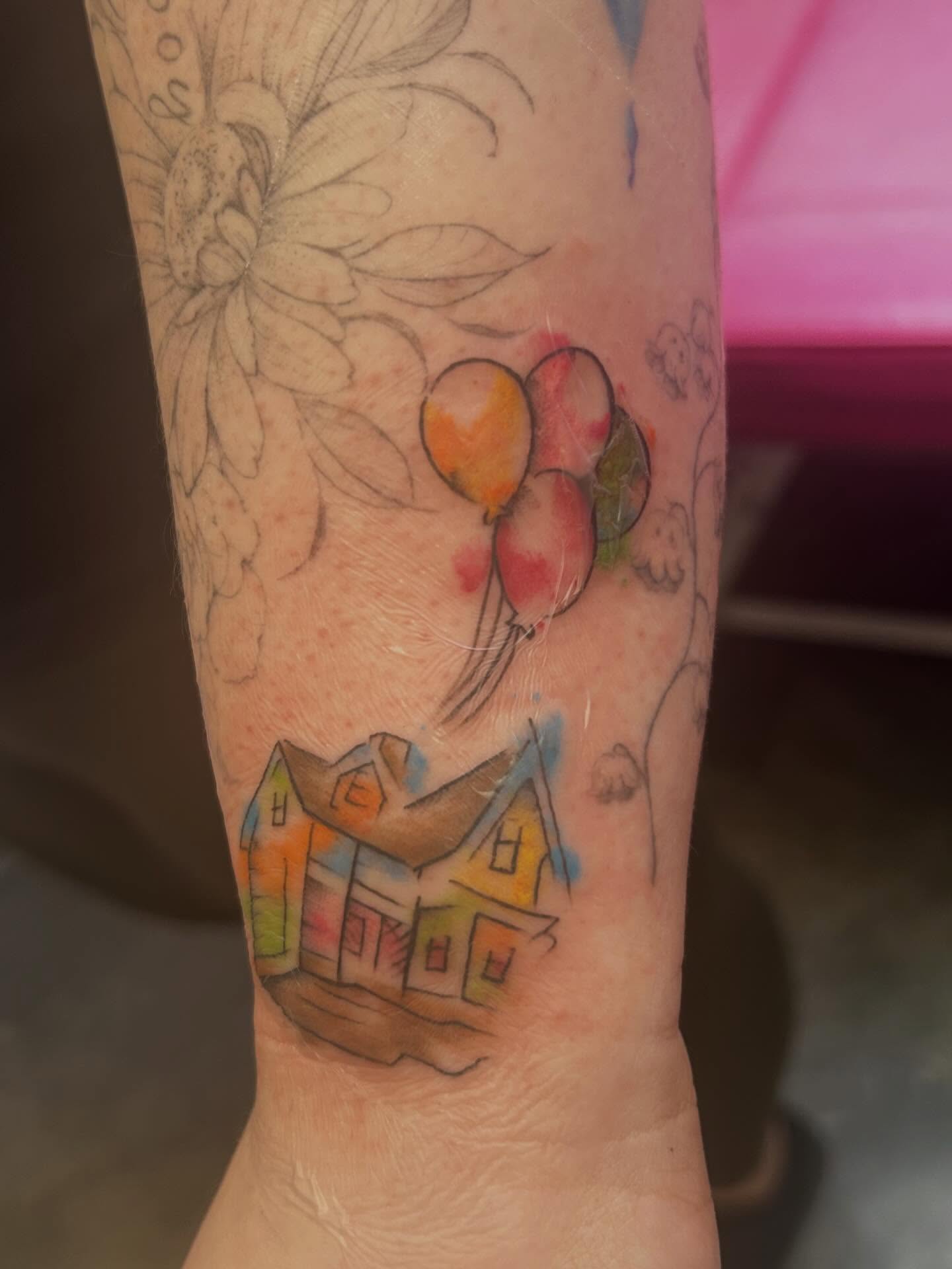 Tattoo by @mar.tattedfairy — watercolor