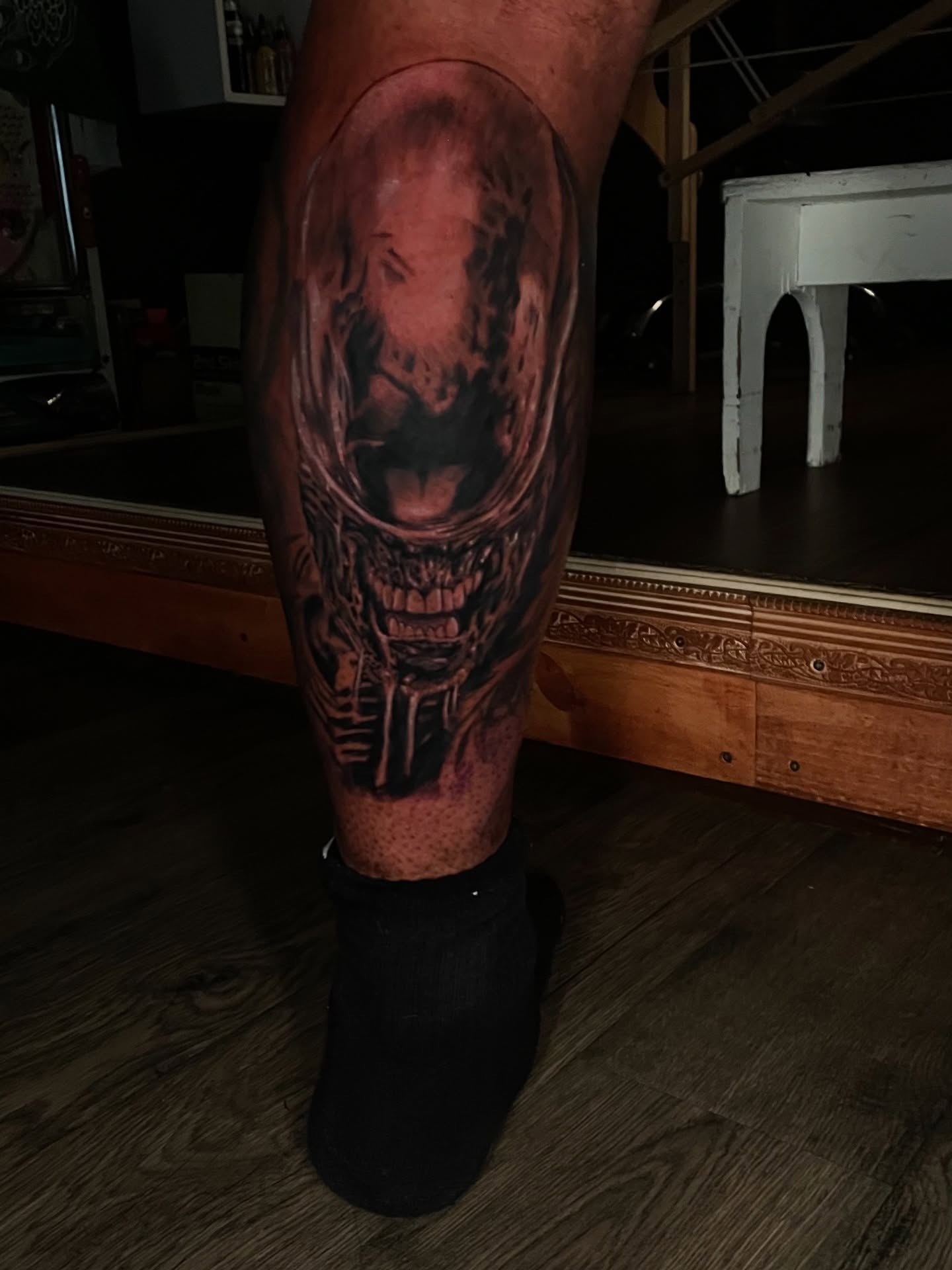 Tattoo by @d.p.r_tattoos — dark_realism