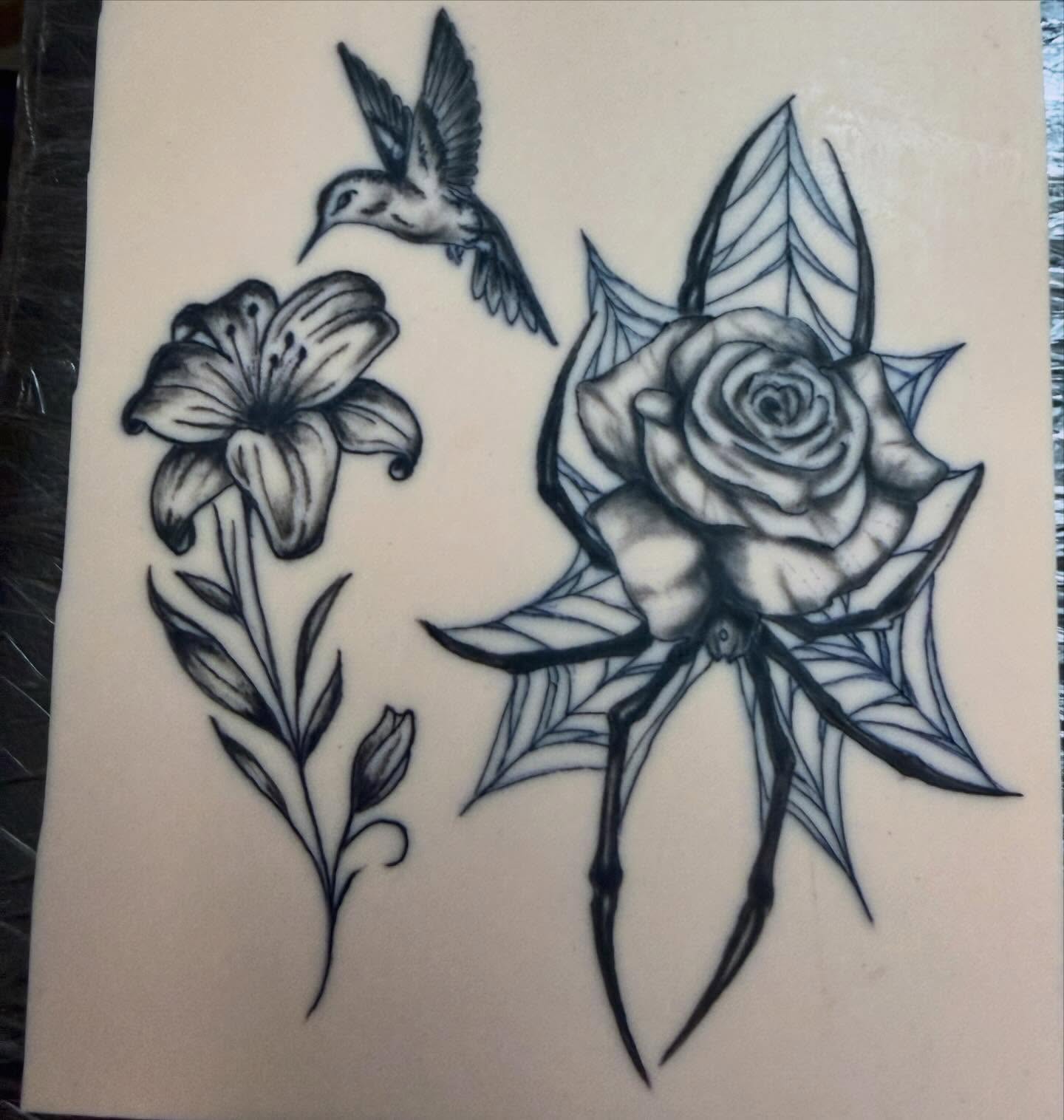 Tattoo by @jaz.ravenink — black_and_grey, realism