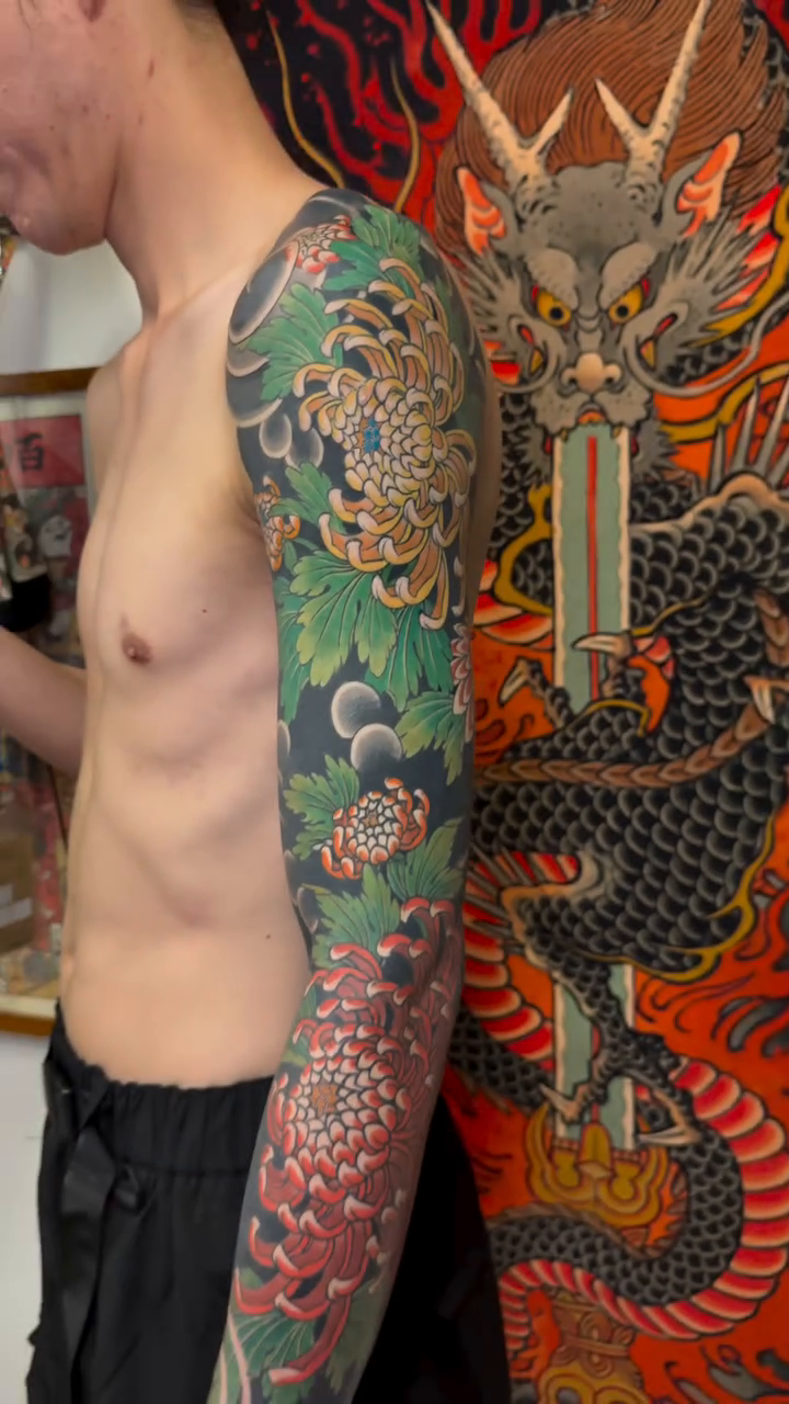 Tattoo by Yik Ki Chan, Hong Kong
