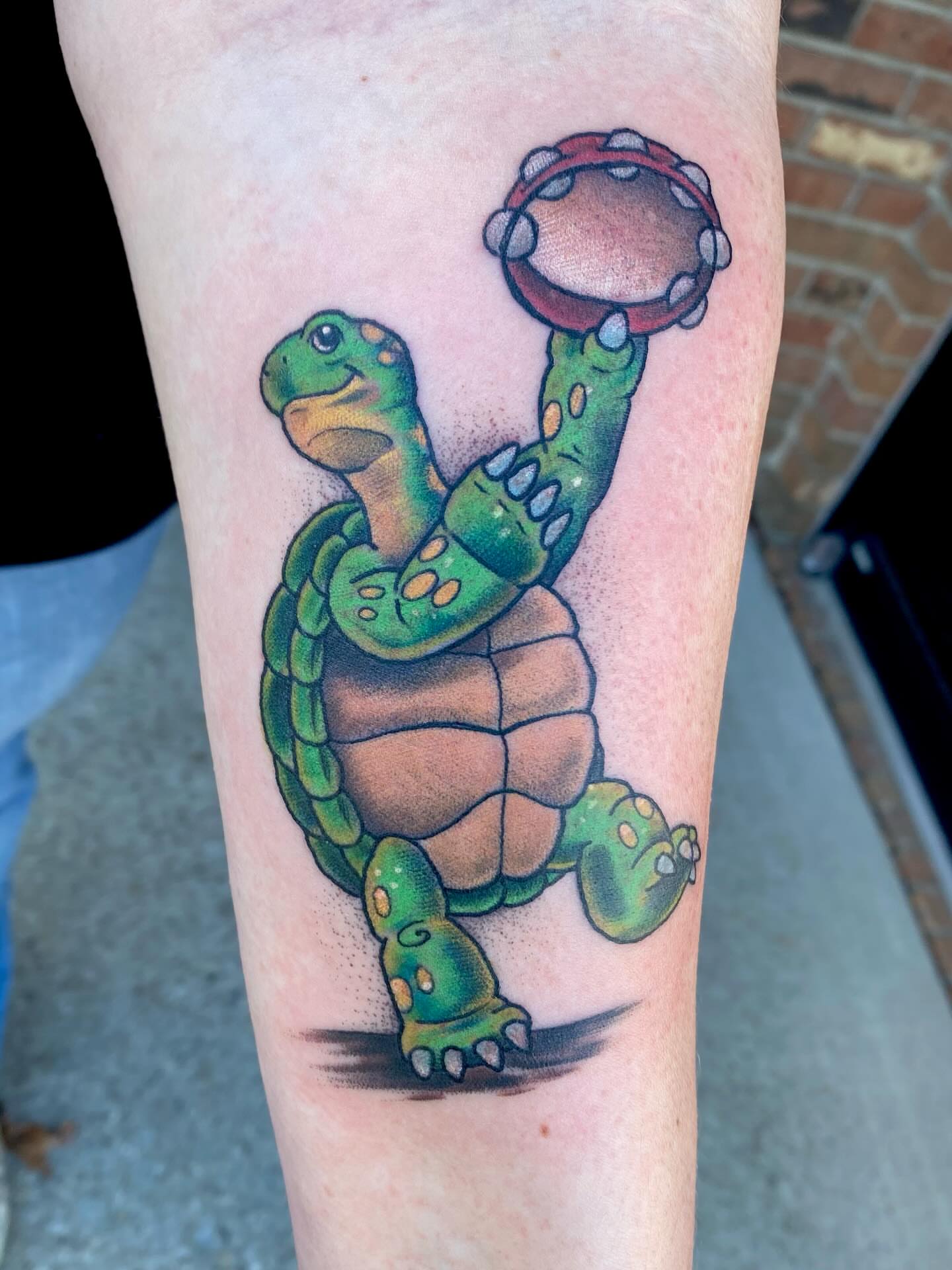 Tattoo by @austintimberlaketattoo — dotwork, realism