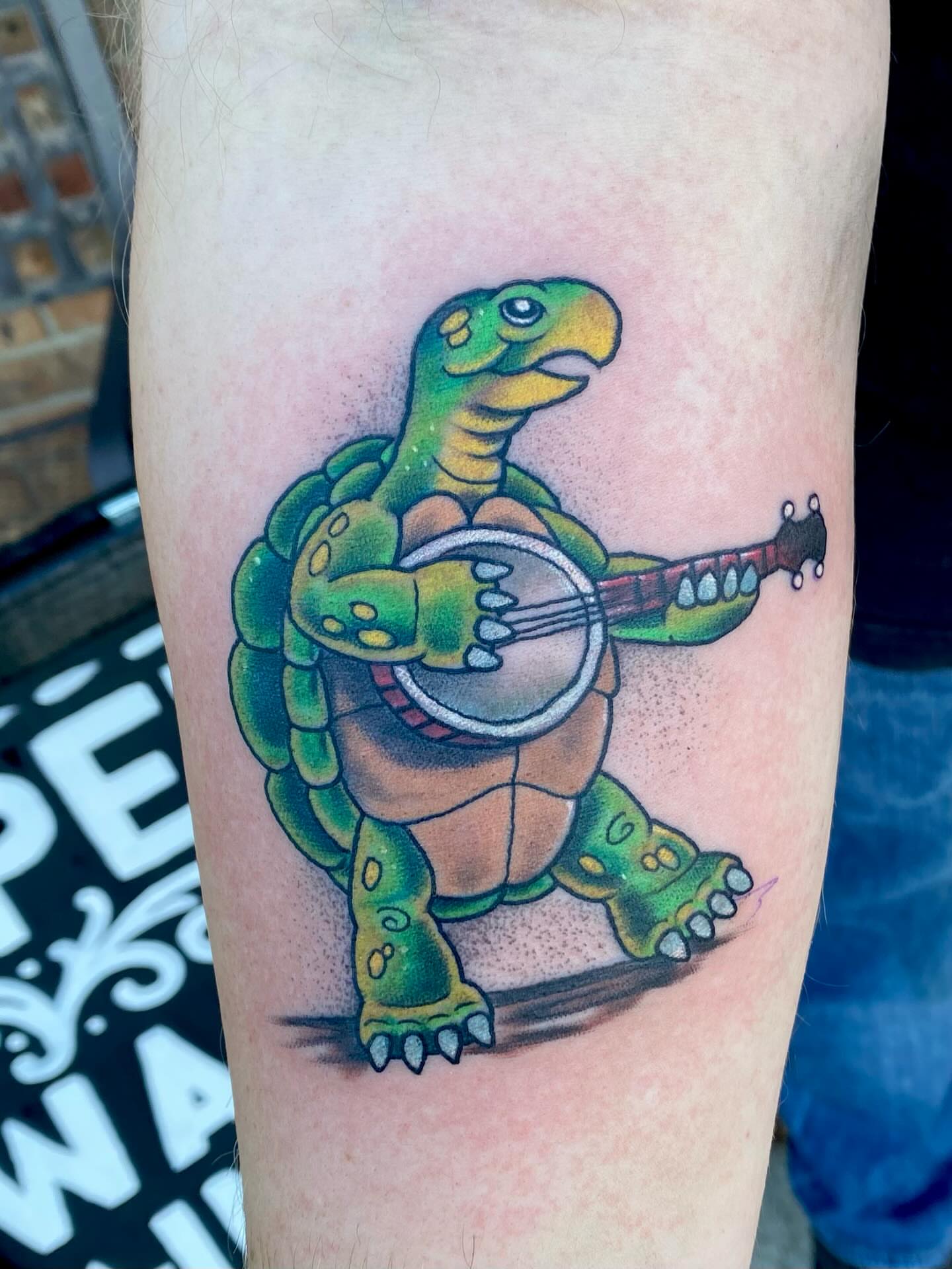 Tattoo by @austintimberlaketattoo — dotwork, realism