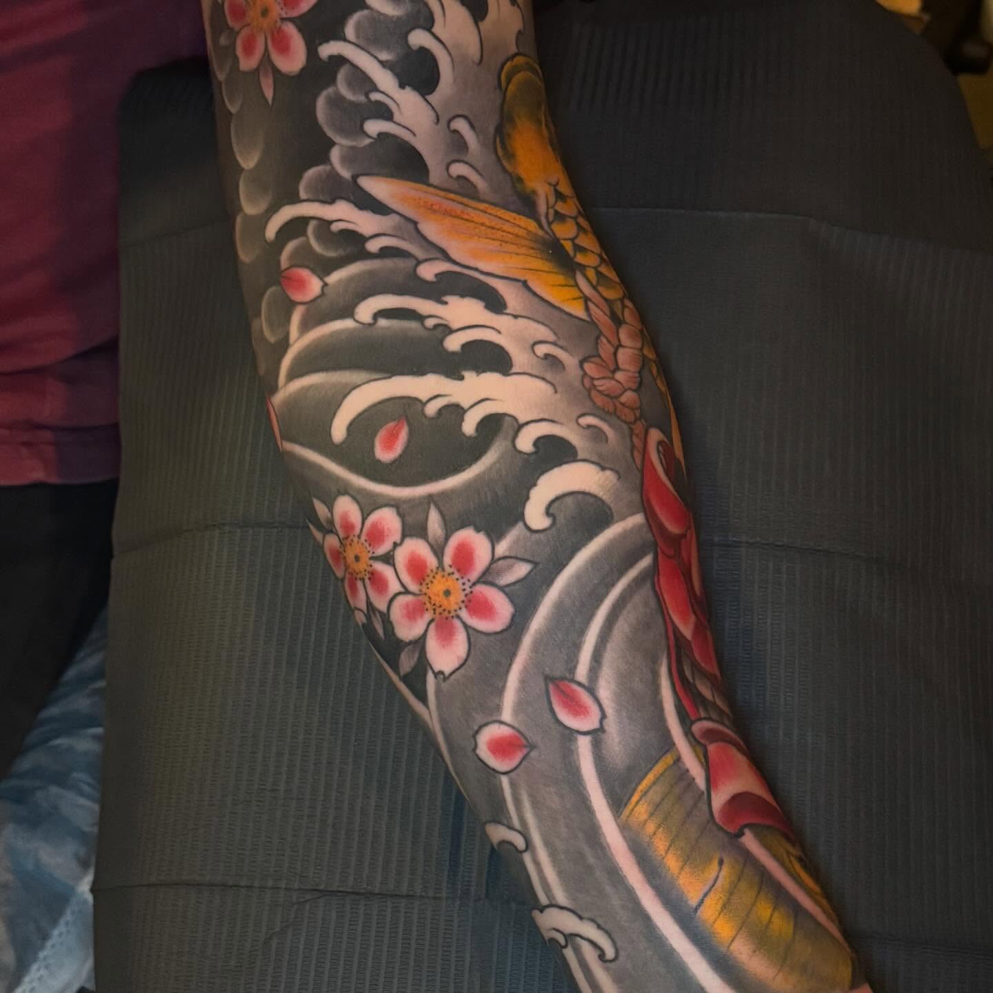 Tattoo by @dominicholmes_art — japanese_irezumi