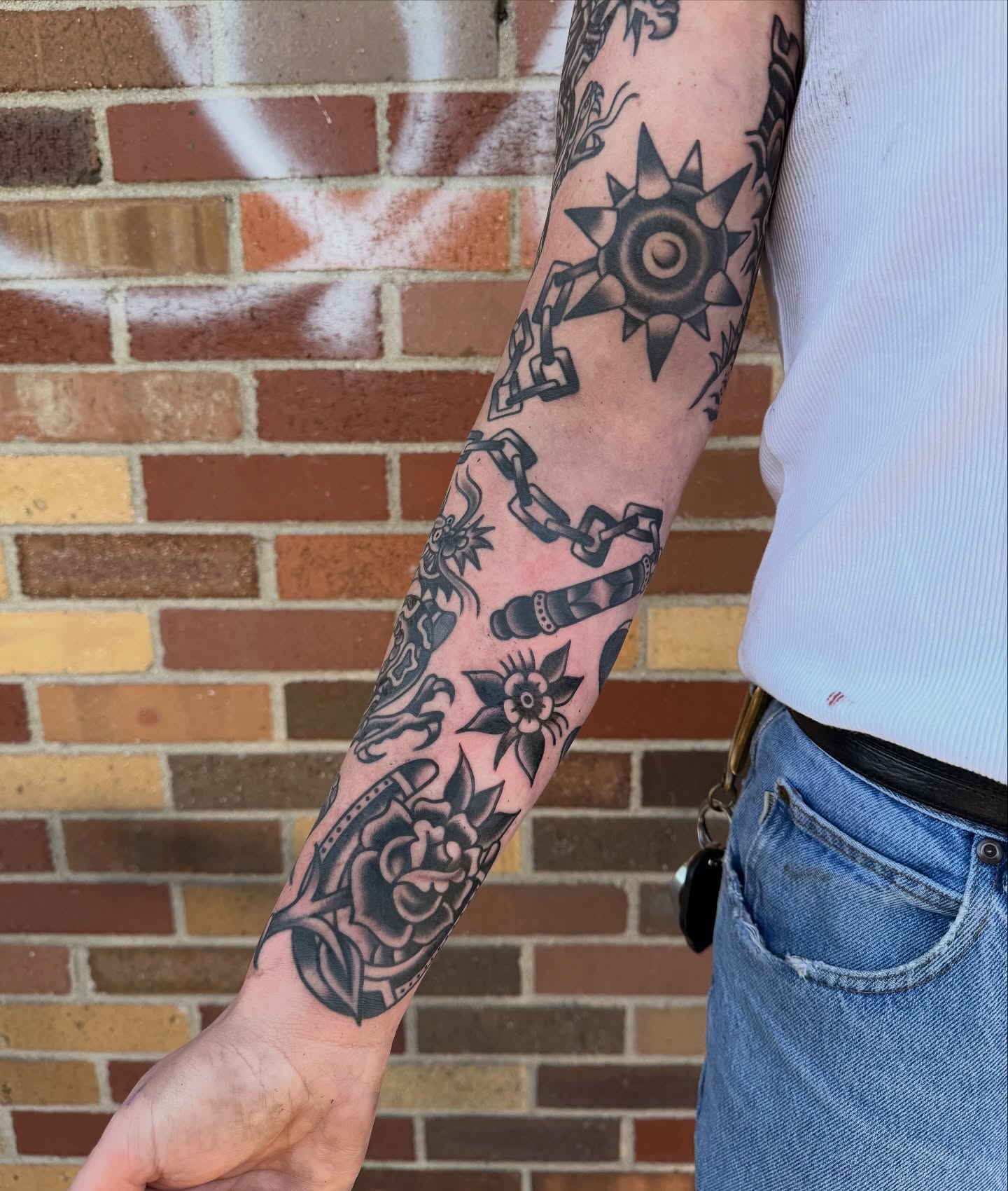Tattoo by @nickyjudstattoo β american_traditional, black_and_grey
