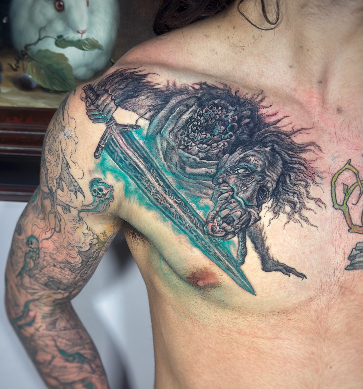 Tattoo by @jeminren — dark_realism, realism