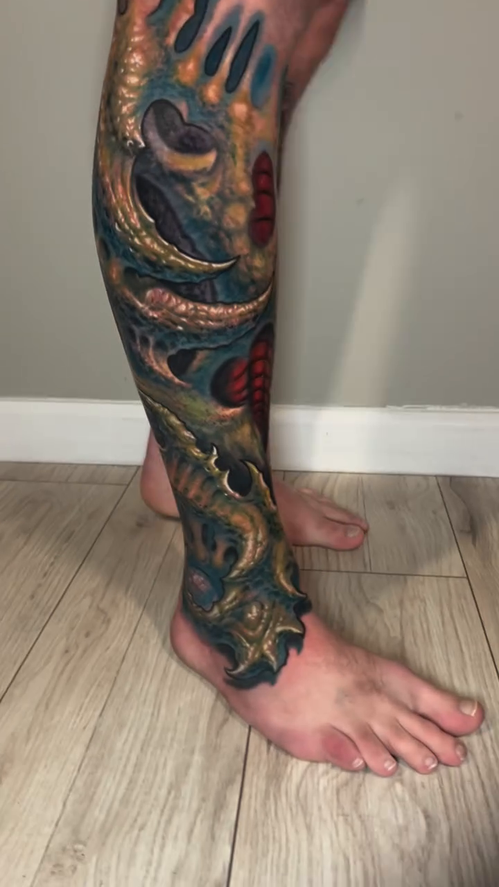 Tattoo work at Hell City Tattoo Festival – Columbus 2026
