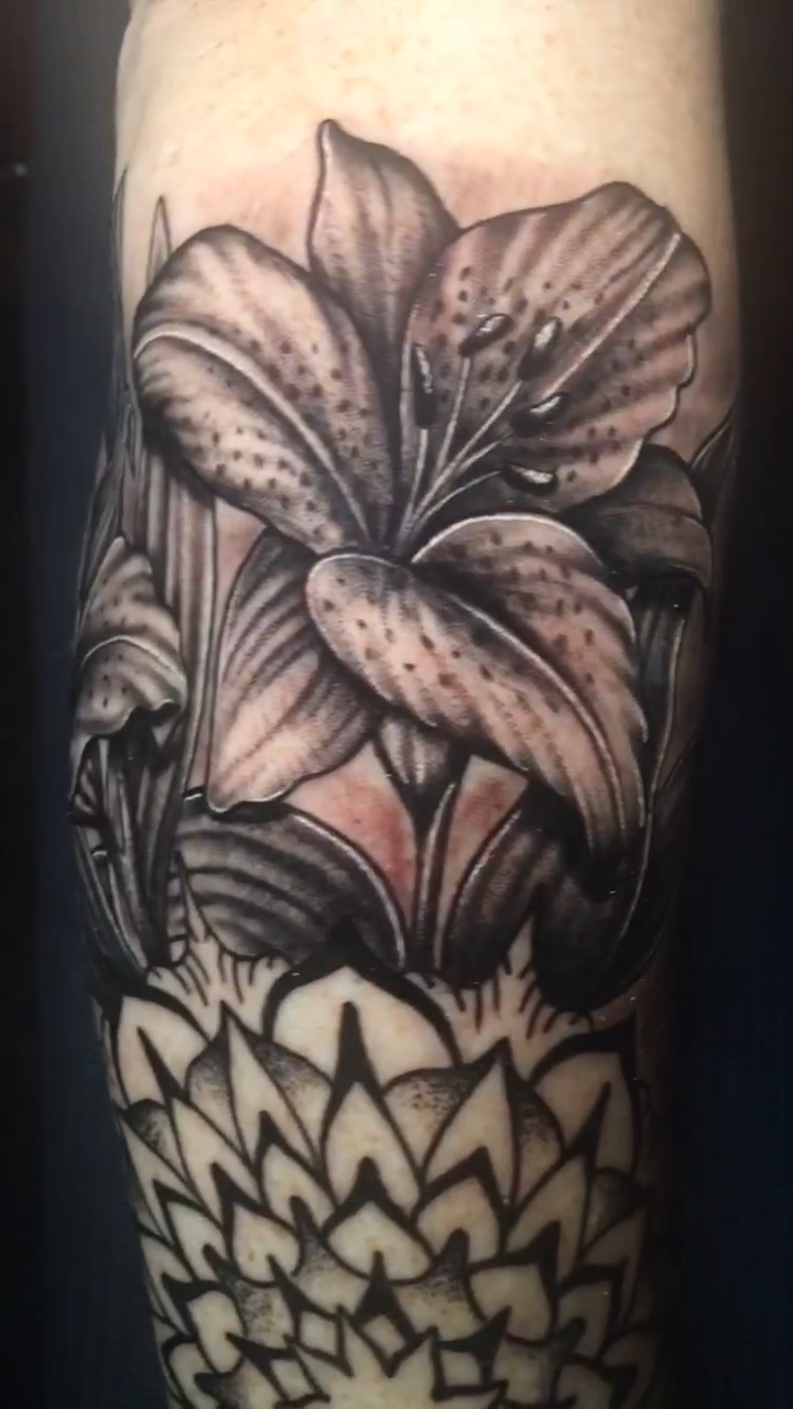 Tattoo by @josh_tattoo — black_and_grey, realism