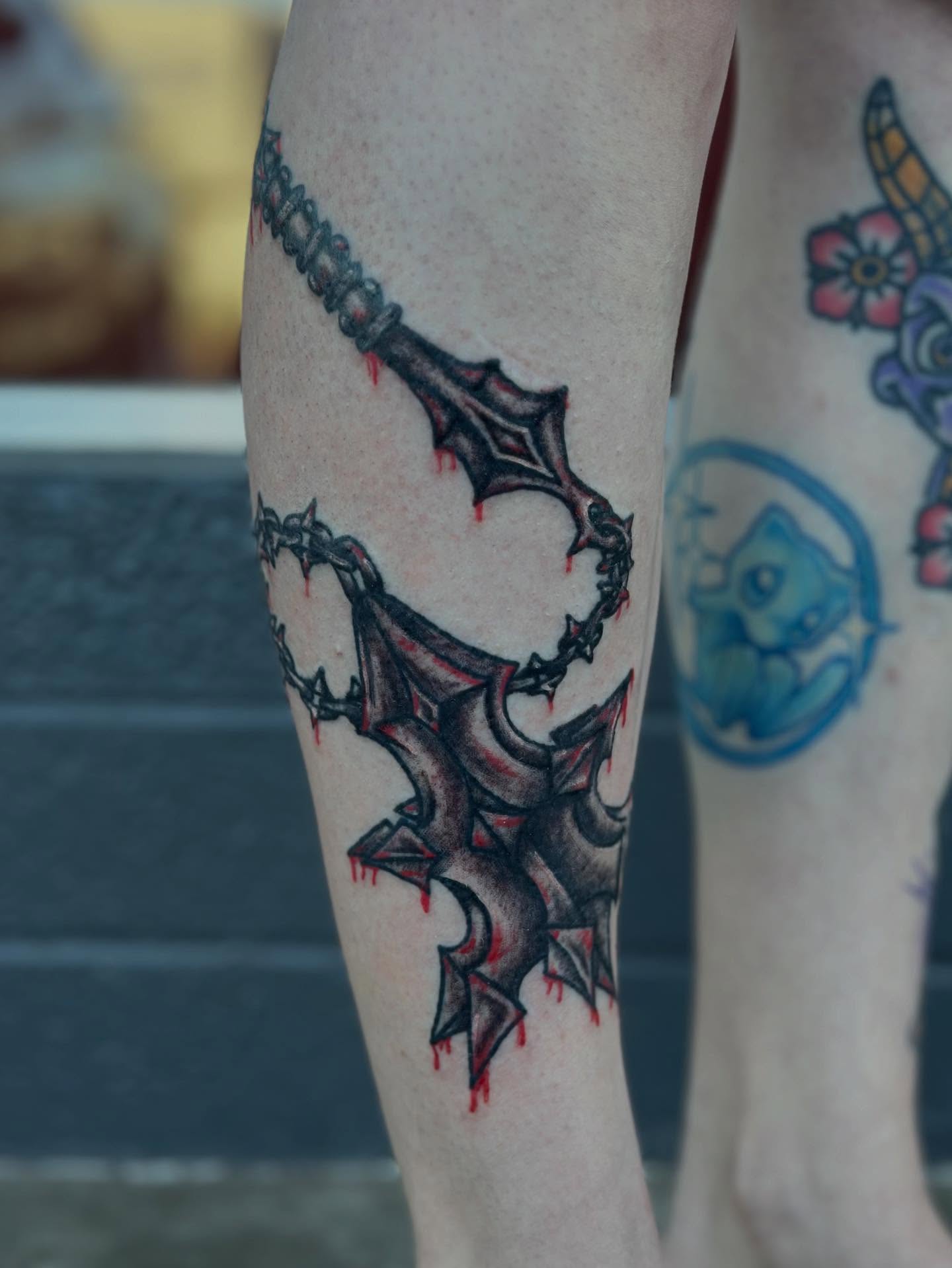 Tattoo by @wizardspire — geometric