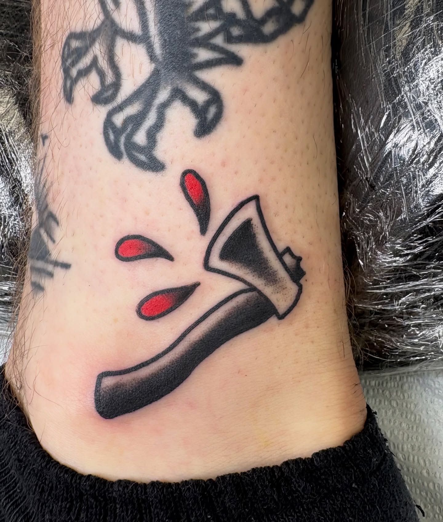 Tattoo by @tonyyoungtattoo — black_and_grey