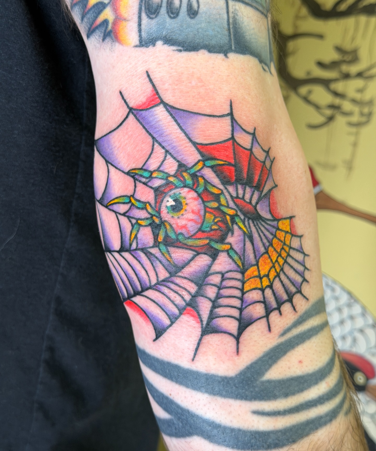 Tattoo by @keir_steik — dotwork