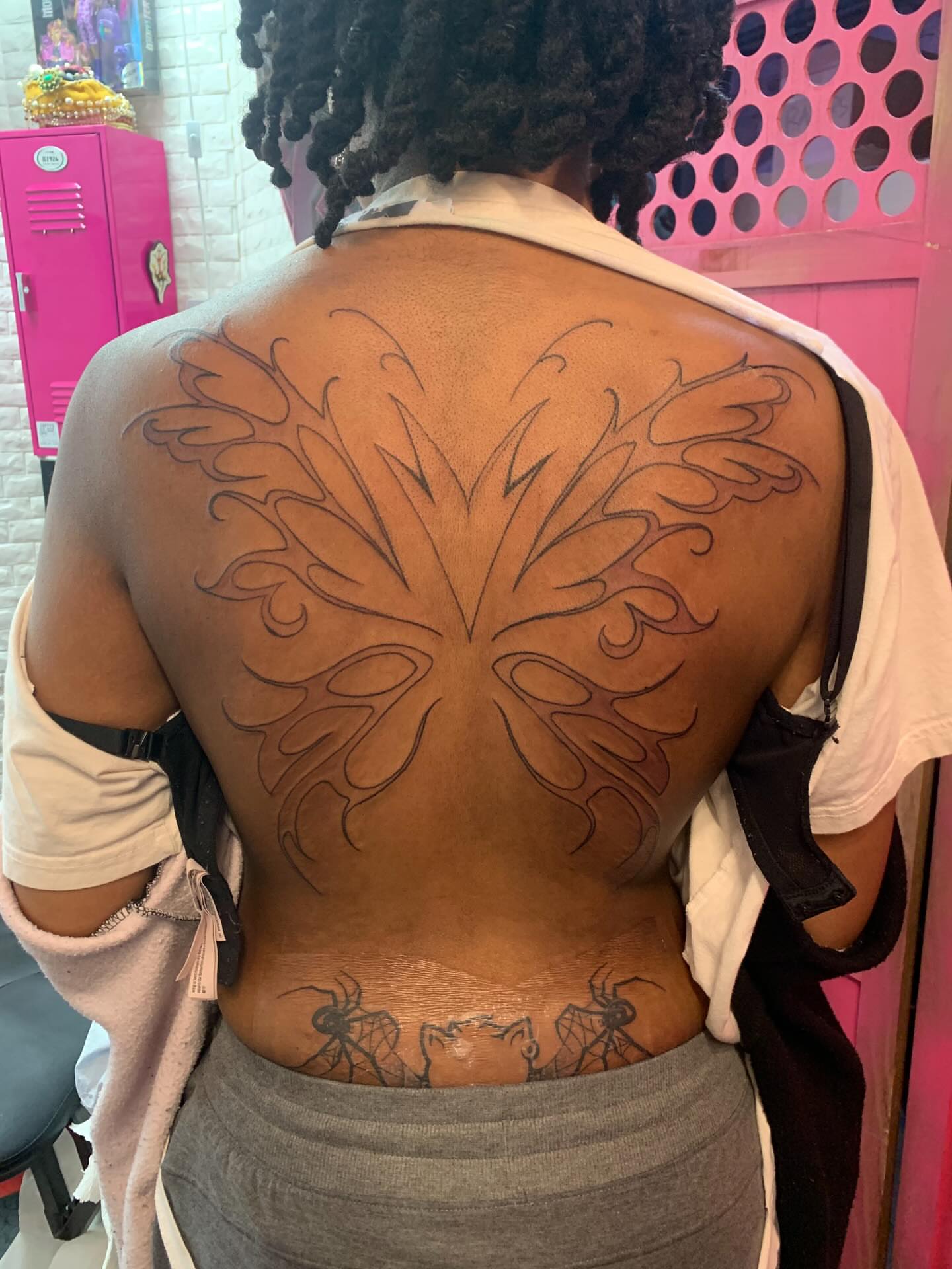 Tattoo by @forever.scabs — tribal