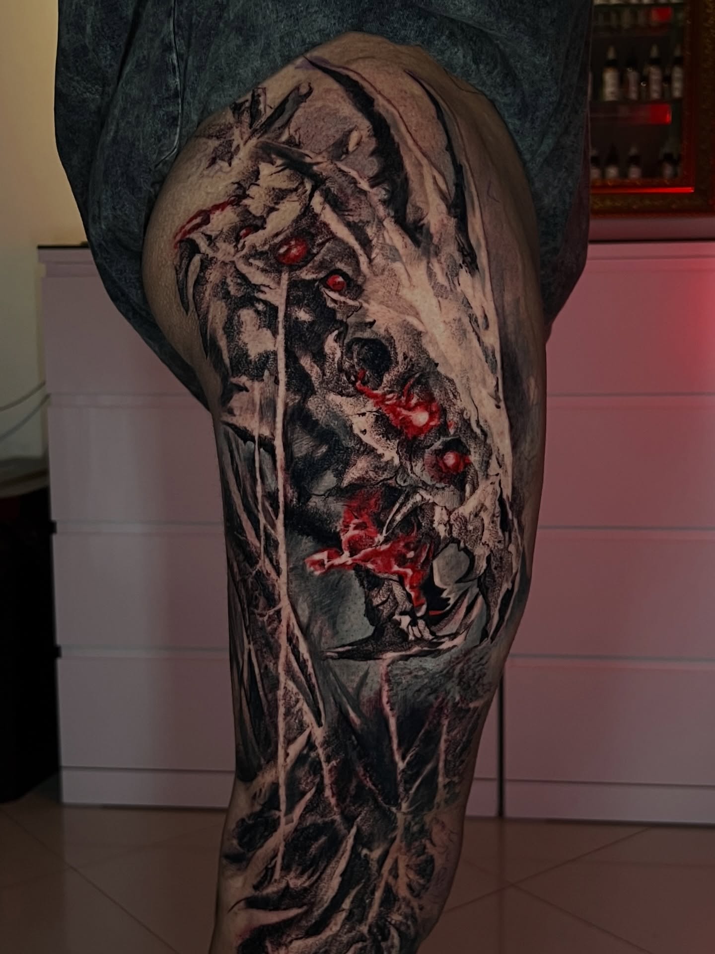 Tattoo by @nestorpalaciostattoo — dark_realism