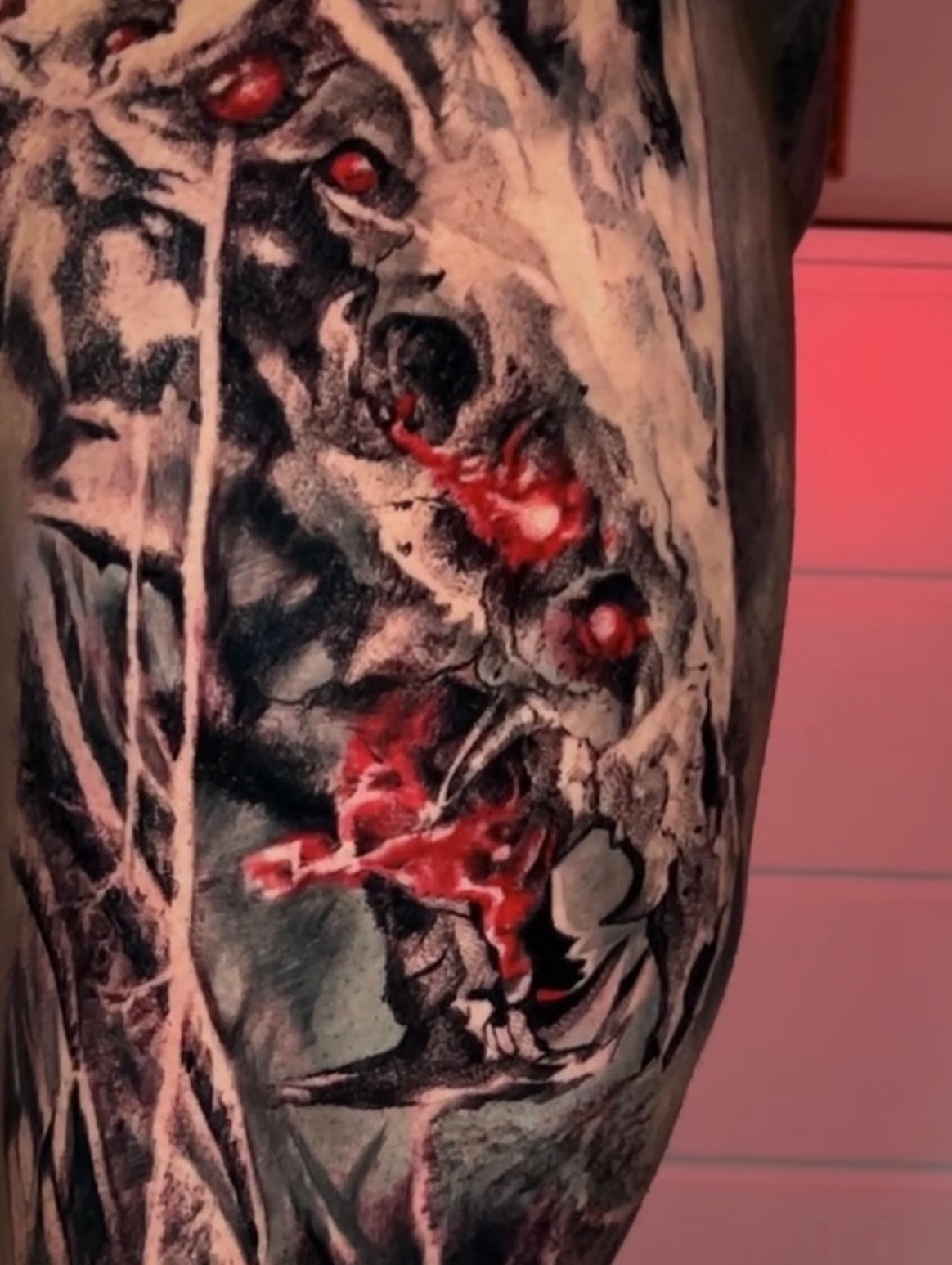 Tattoo by @nestorpalaciostattoo — dark_realism