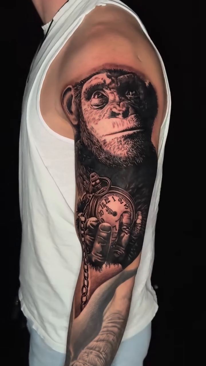 Tattoo by @tattoozby_jayb — realism, black_and_grey