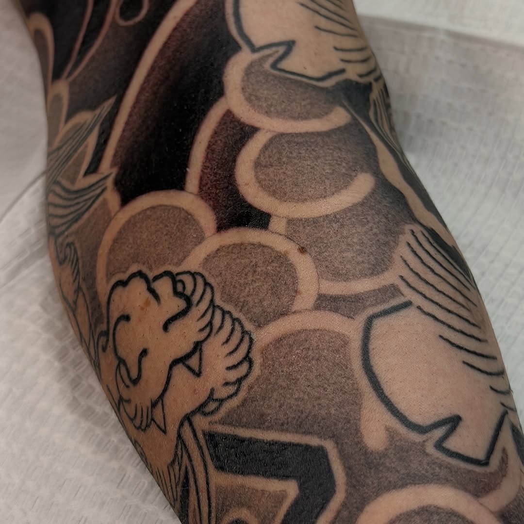 Tattoo by @rui_tattoos — japanese_irezumi, black_and_grey