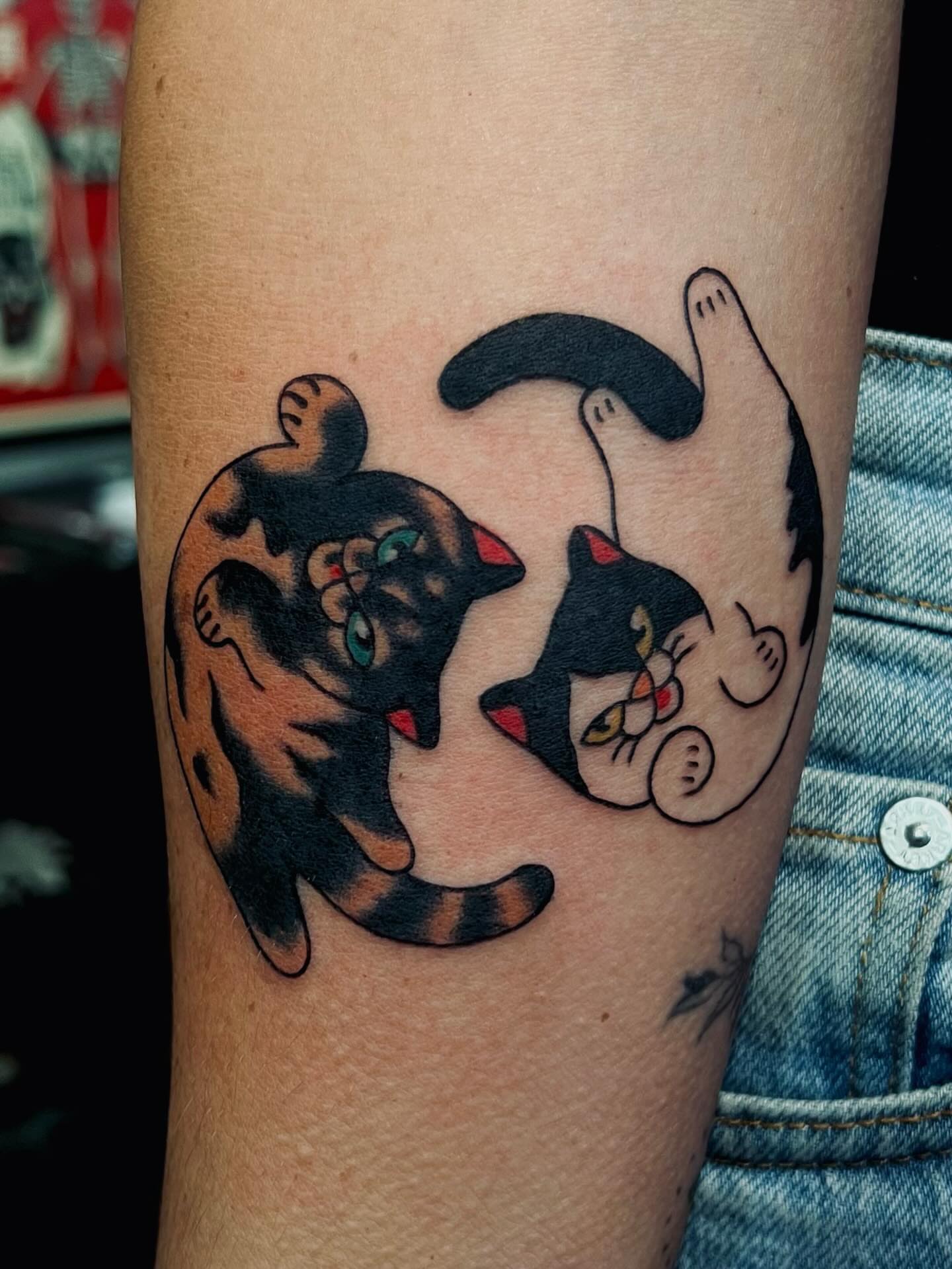 Tattoo by @fokqueenie — american_traditional