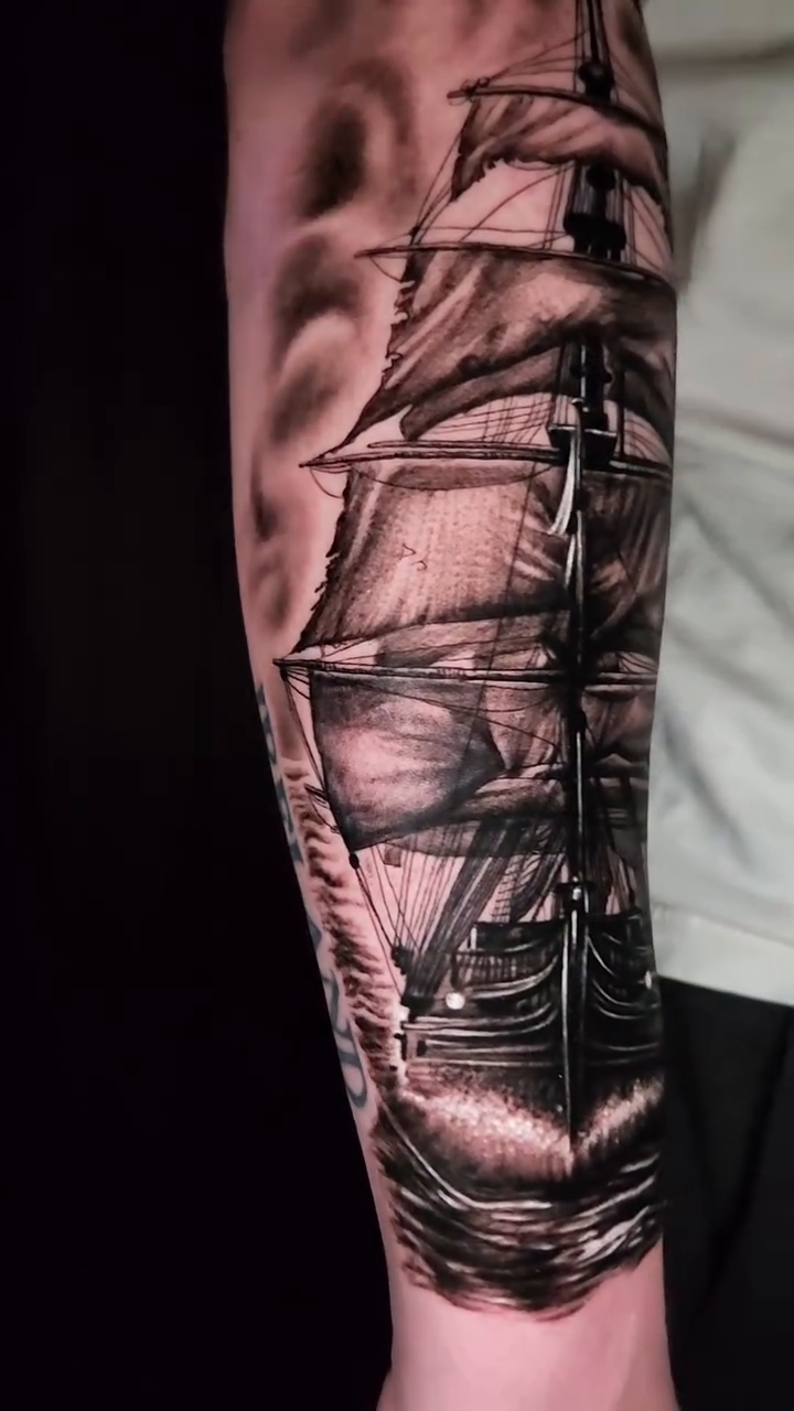 Tattoo by @gofigure_tattoo — realism, black_and_grey