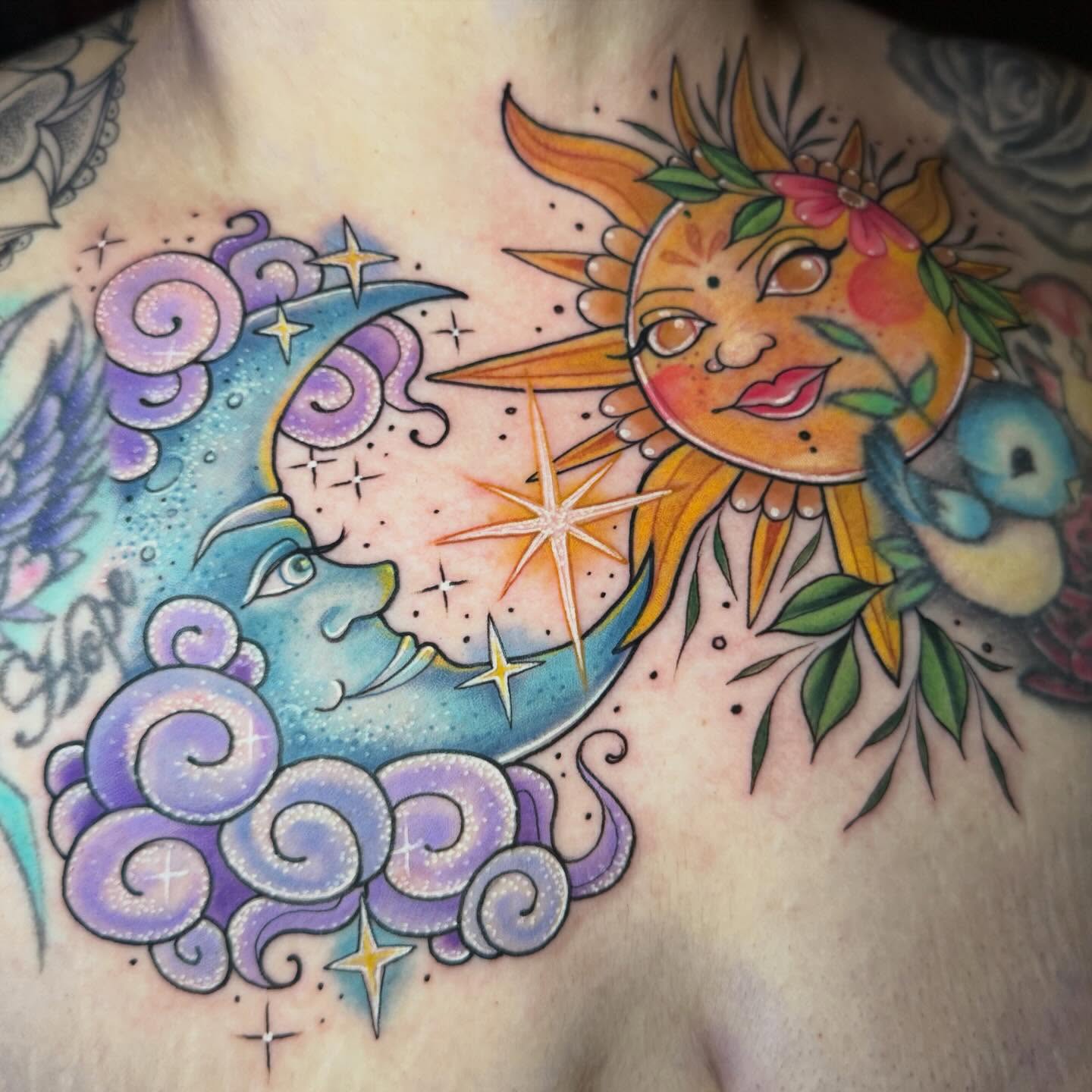 Tattoo by @cascourt — new_school, illustrative