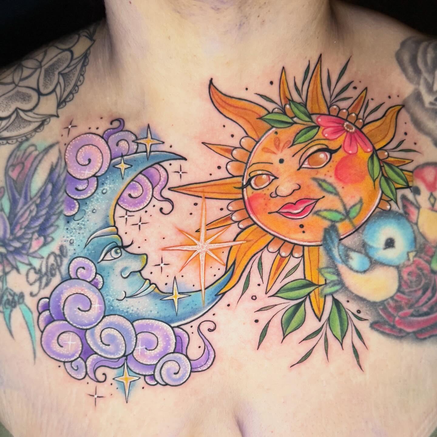 Tattoo by @cascourt — new_school, illustrative