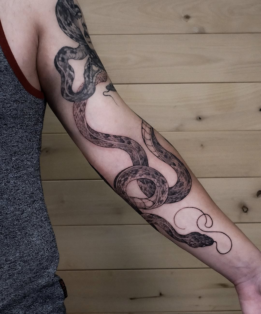 Tattoo by @zozutattoo — black_and_grey, realism