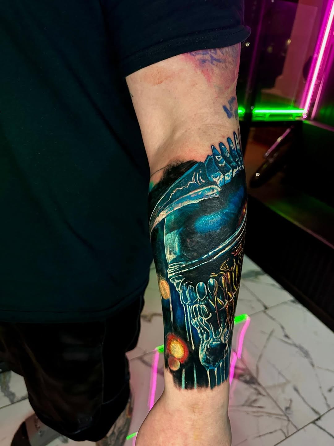 Tattoo by @billybadazz95 — realism, black_and_grey