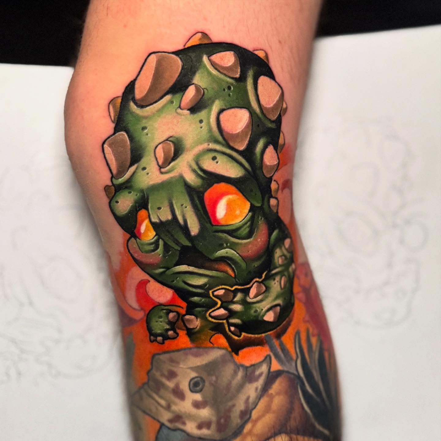 Tattoo by @bigtattykayne — dotwork, realism