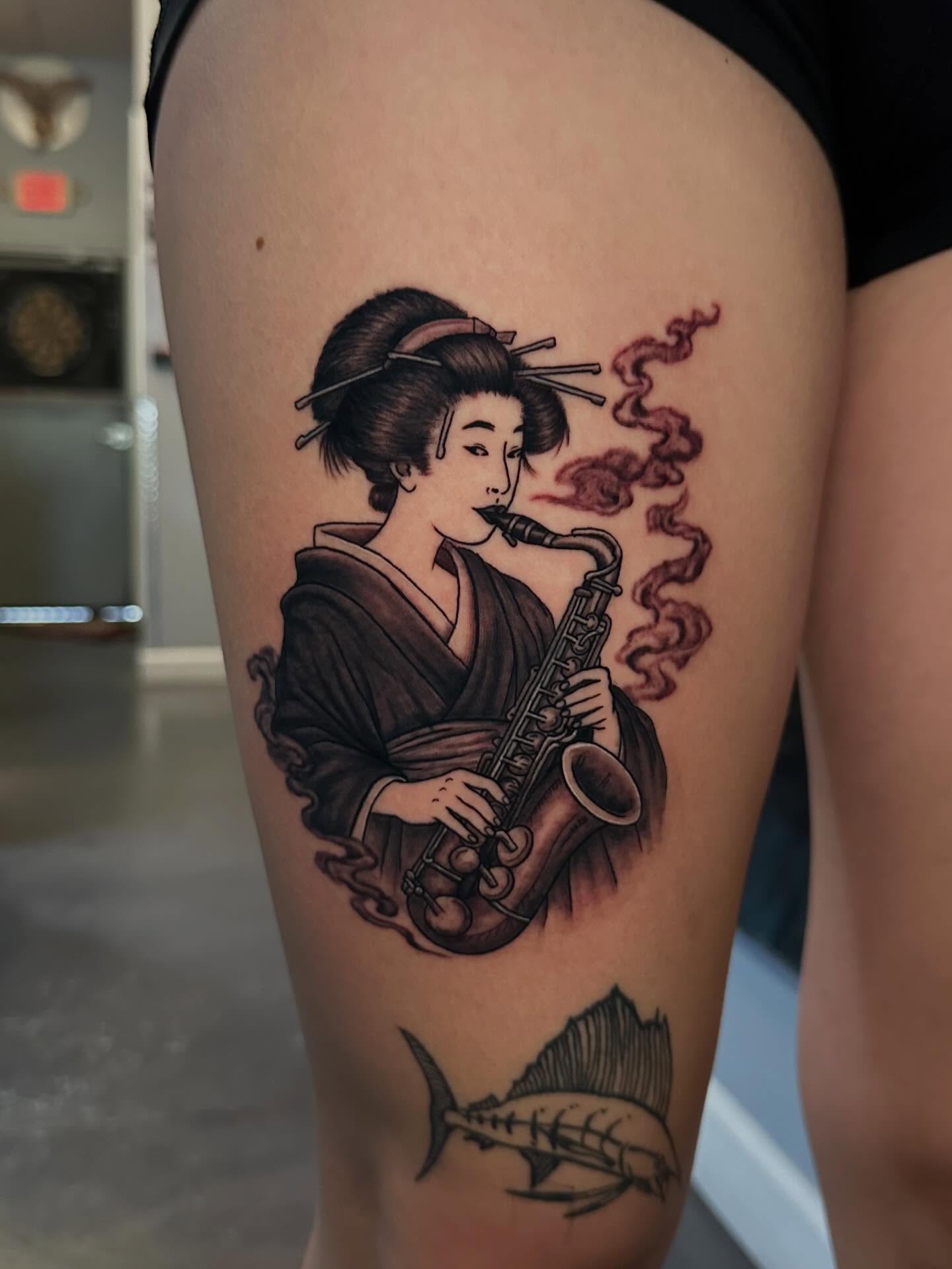 Tattoo by @elexus_tattoos — japanese_irezumi, realism