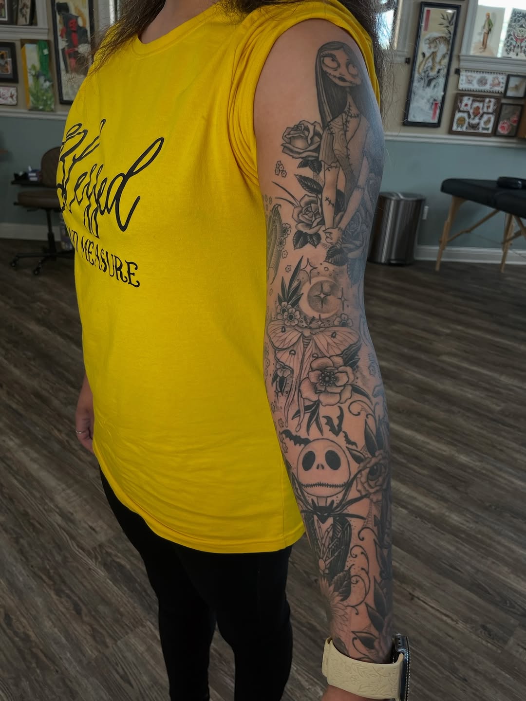 Tattoo by @calebbakertattoo — black_and_grey, realism